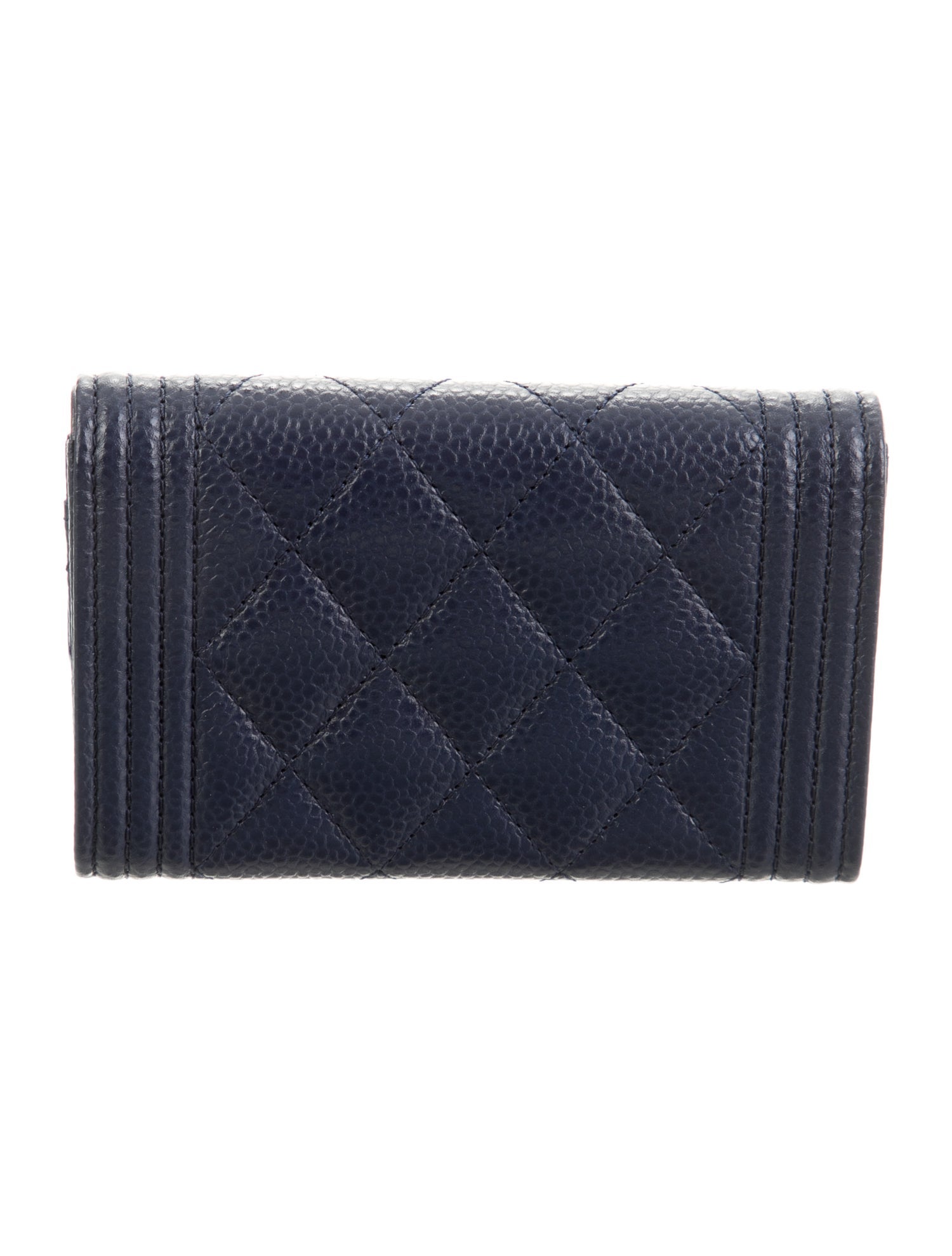 Chanel 2020 Boy Flap Card Holder Compact Wallet w/ Tags