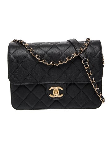 Pre-owned Chanel Like A Wallet Flap Bag In Black