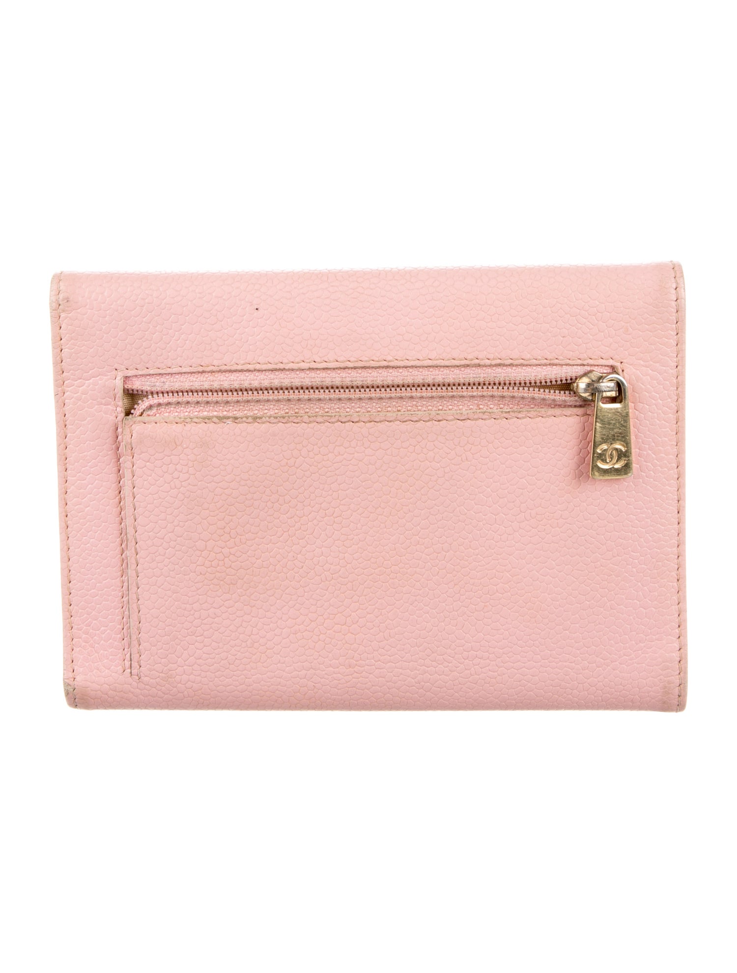 Chanel 2003-2004 Timeless French Purse Compact Wallet