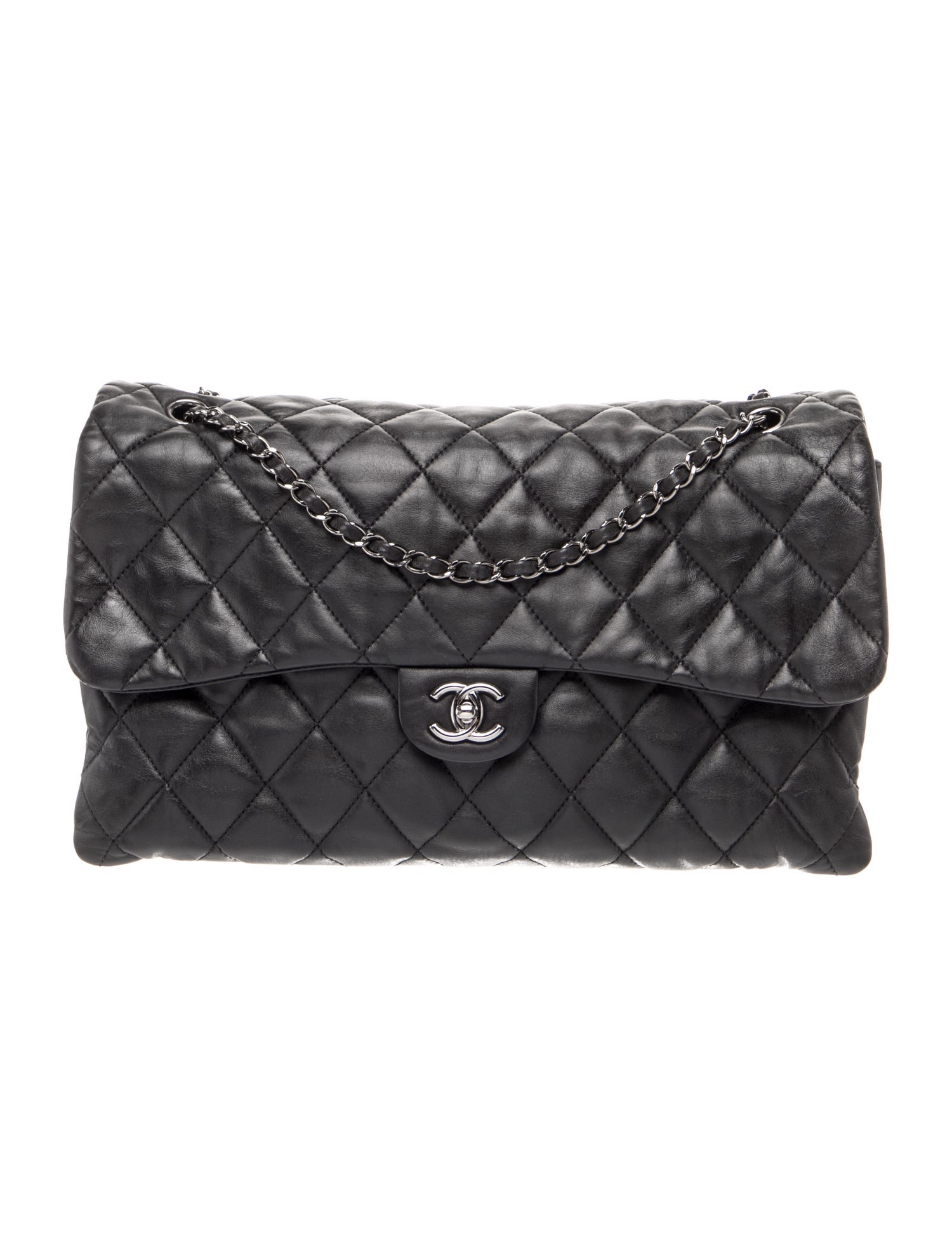 Chanel Paris-Byzance Maxi 3 Accordion Flap Bag