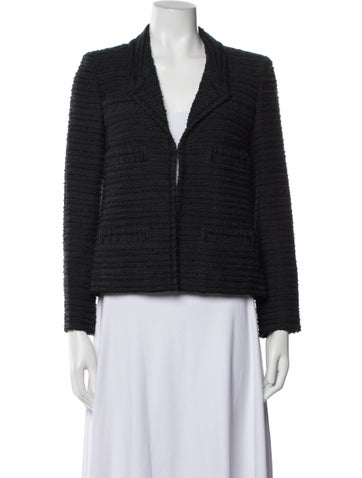 Pre-owned Chanel 2014 Blazer In Gray