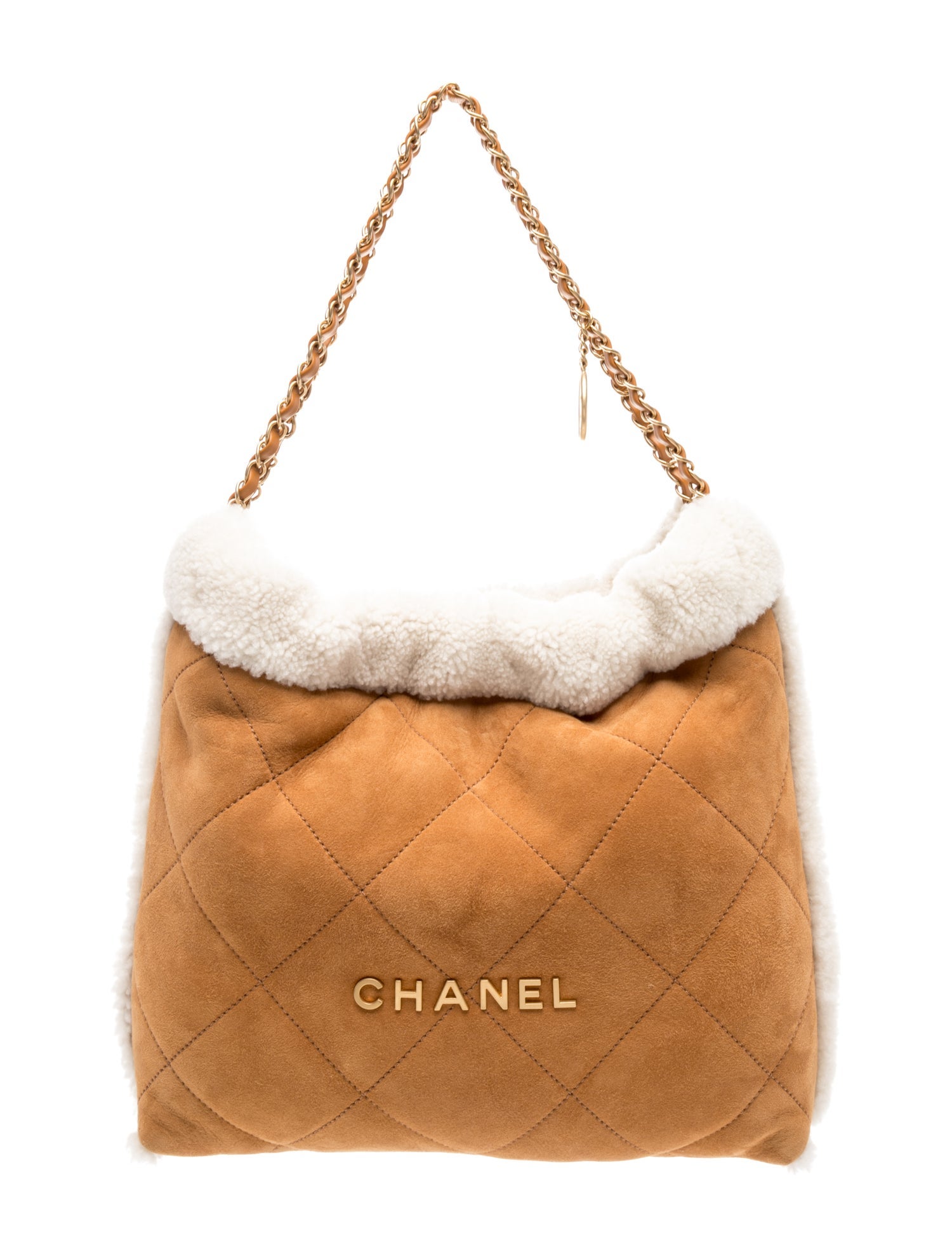 Chanel Shearling 22 Hobo