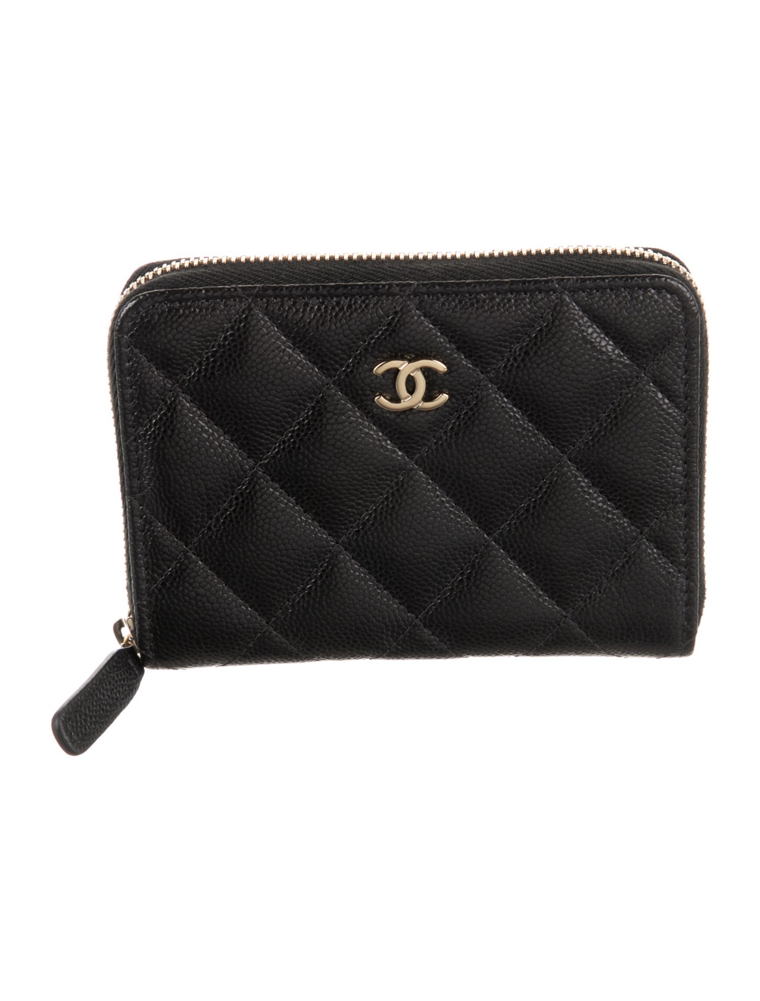 Chanel 2025 Interlocking CC Logo Compact Wallet w/ Tags
