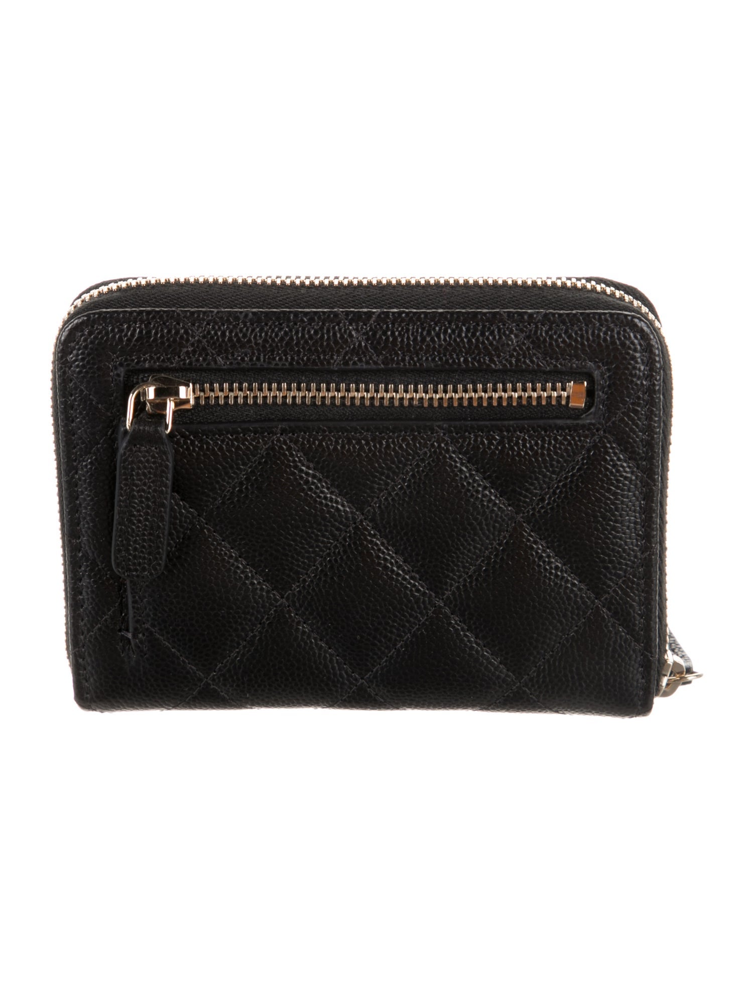 Chanel 2025 Interlocking CC Logo Compact Wallet w/ Tags
