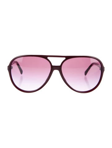 Chanel CC Aviator Sunglasses
