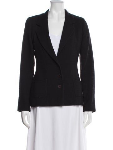 Pre-owned Chanel Vintage 2003 Blazer In Black