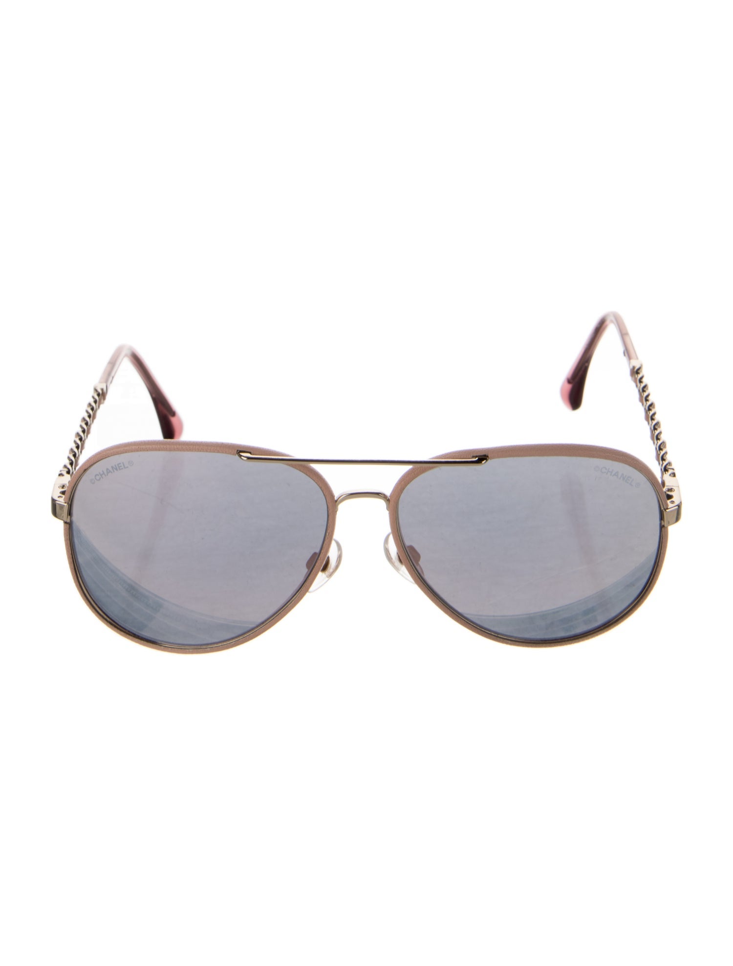 Chanel Interlocking CC Logo Aviator Sunglasses