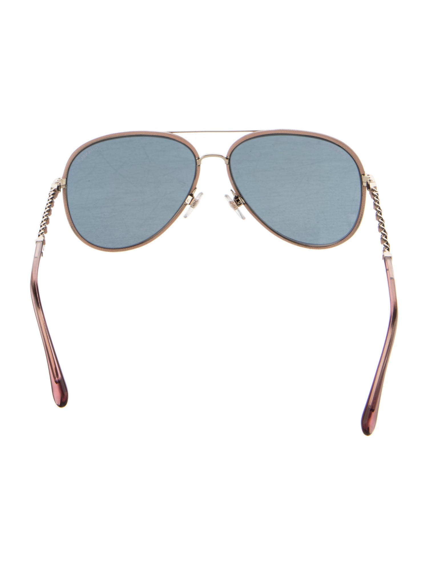 Chanel Interlocking CC Logo Aviator Sunglasses