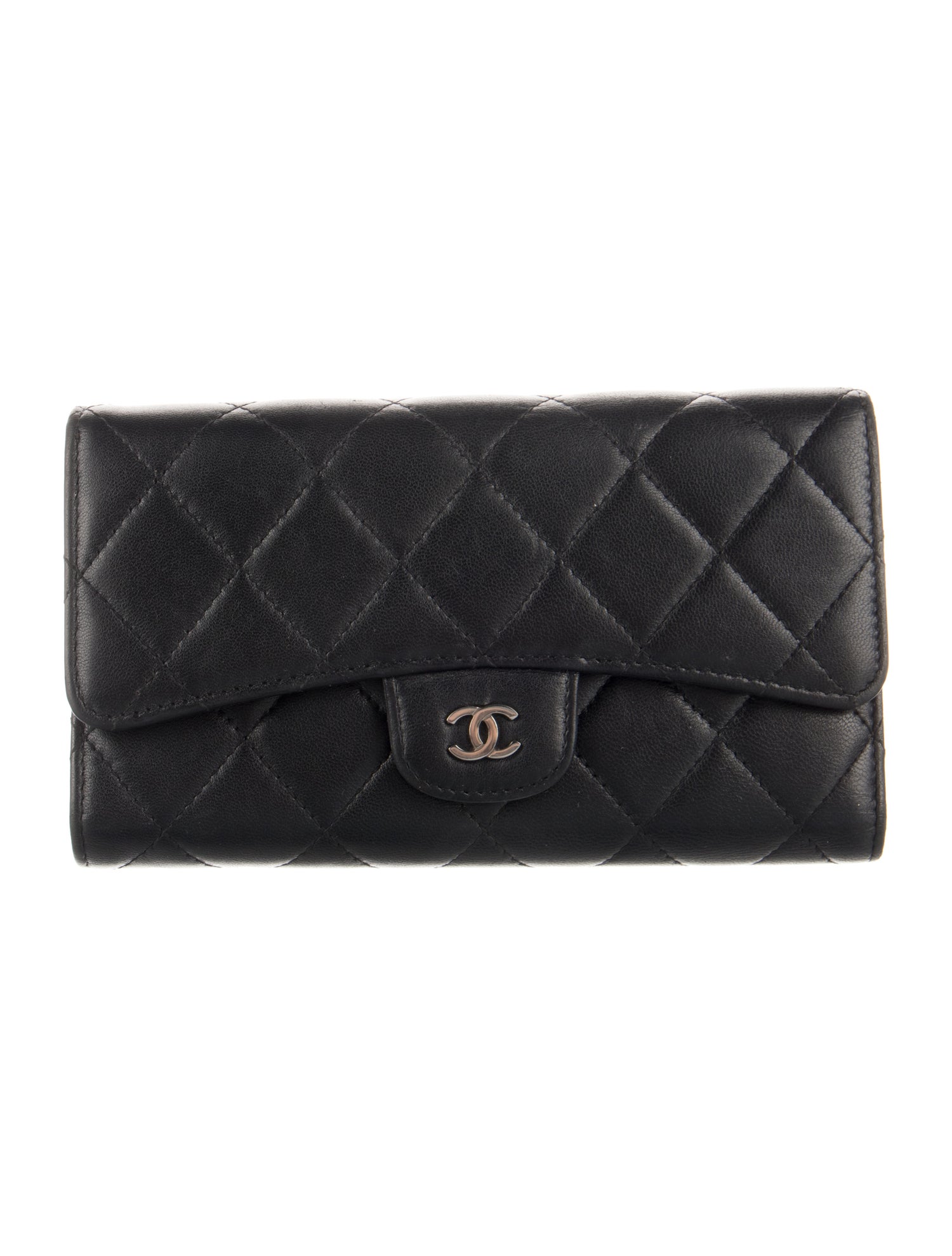 Chanel 2011-2012 Interlocking CC Logo Trifold Wallet