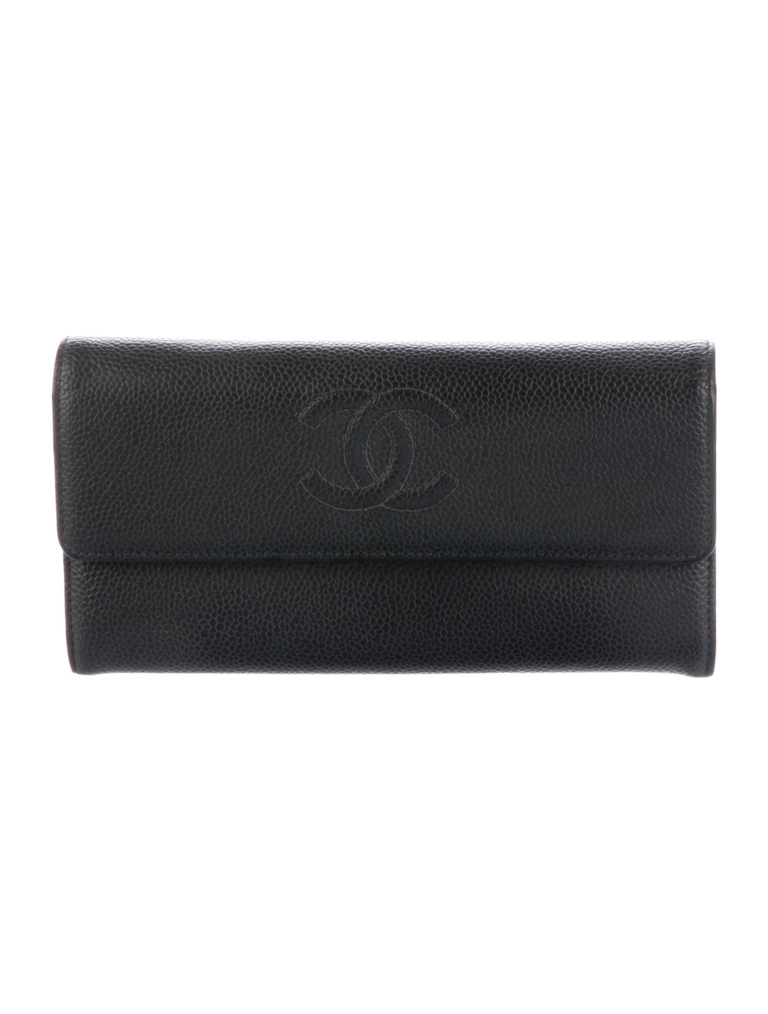 Chanel 2013-2014 Interlocking CC Logo Continental Wallet