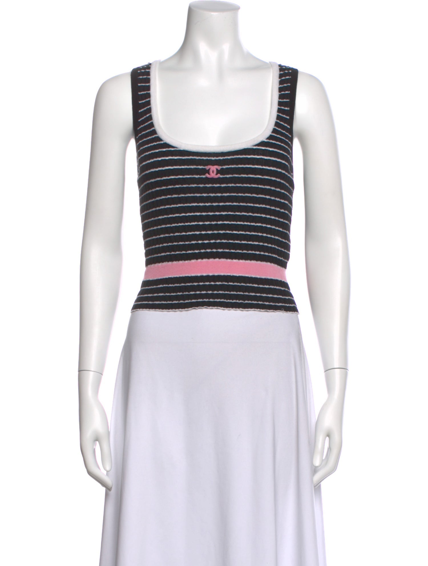 Chanel 2024 Striped Top