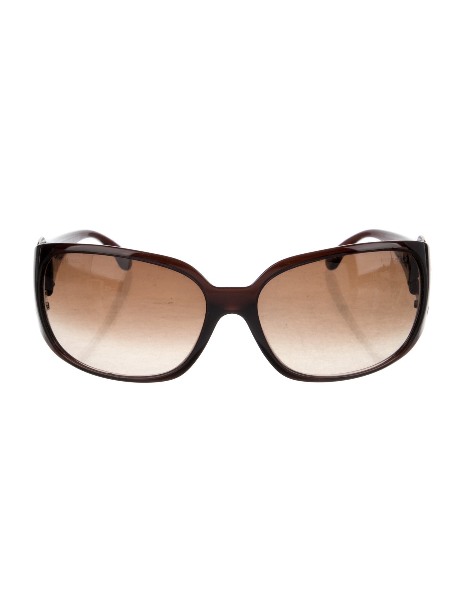 Chanel Interlocking CC Logo Square Sunglasses