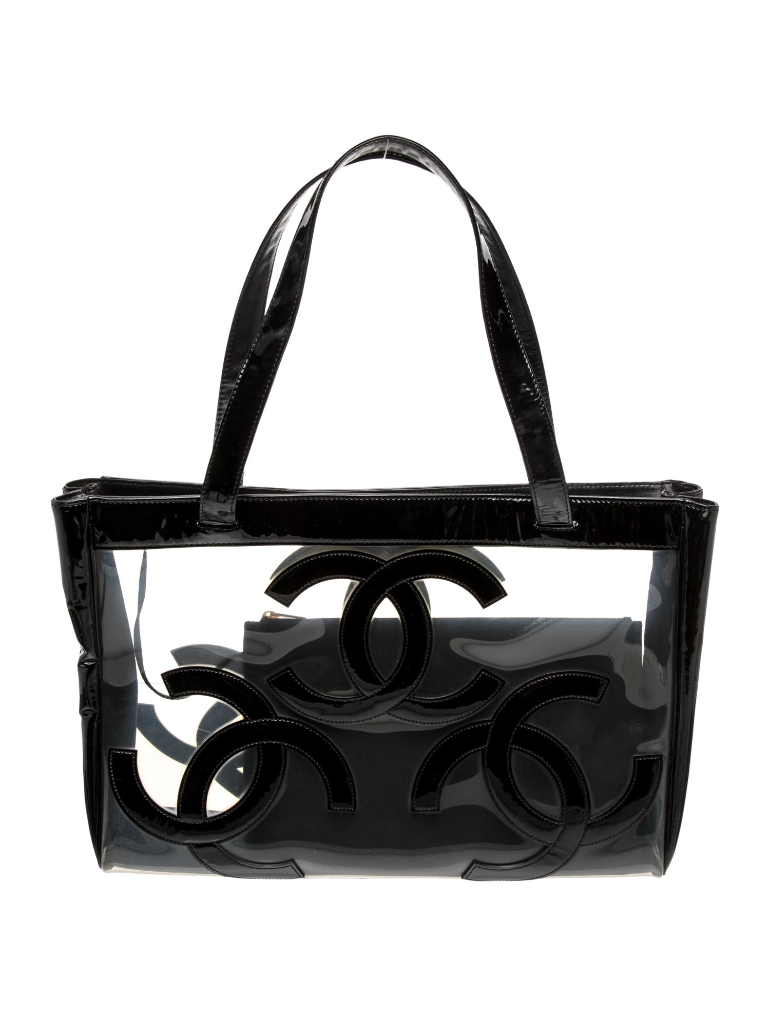 Chanel PVC Triple CC Tote