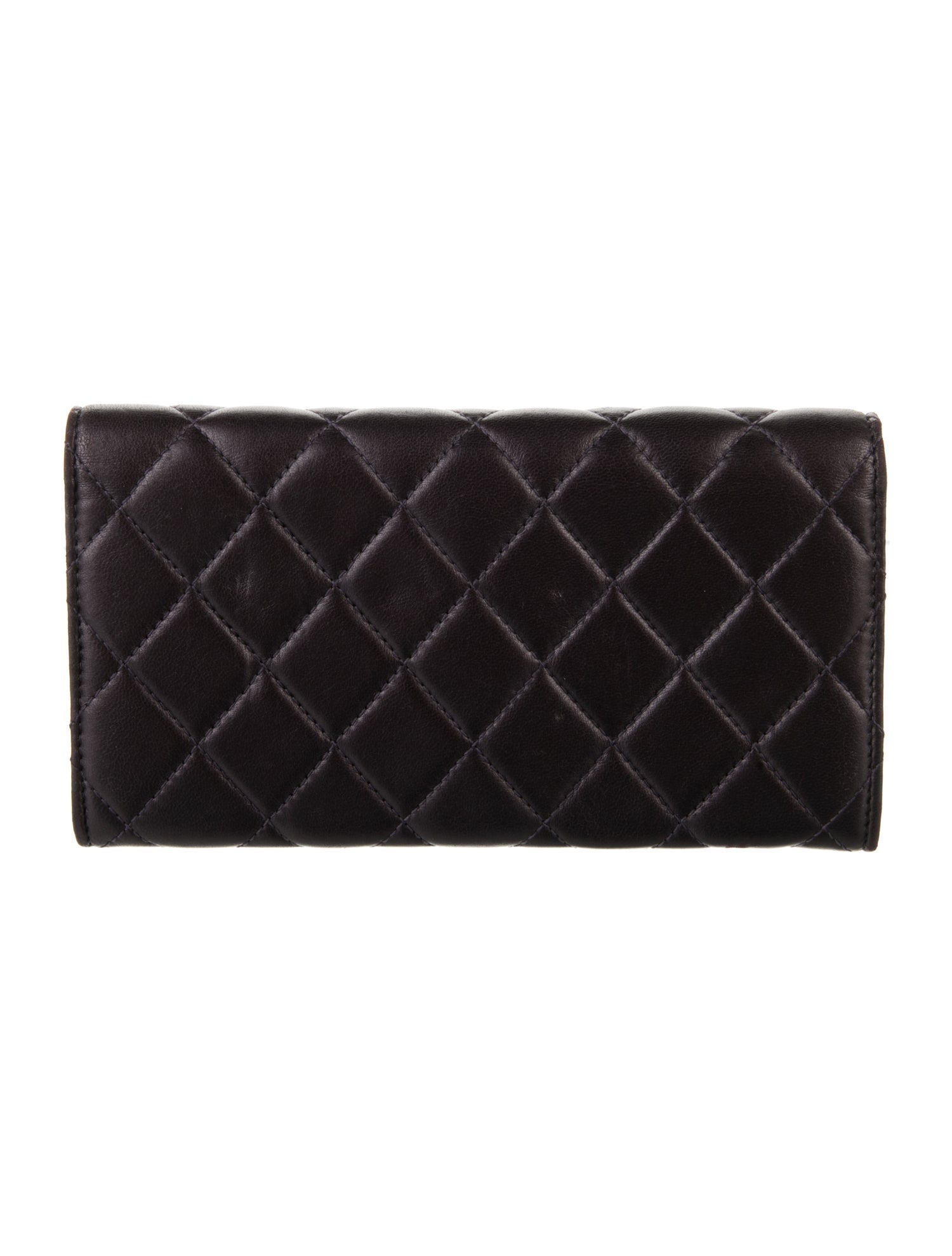 Chanel 2013-2014 Interlocking CC Logo Trifold Wallet