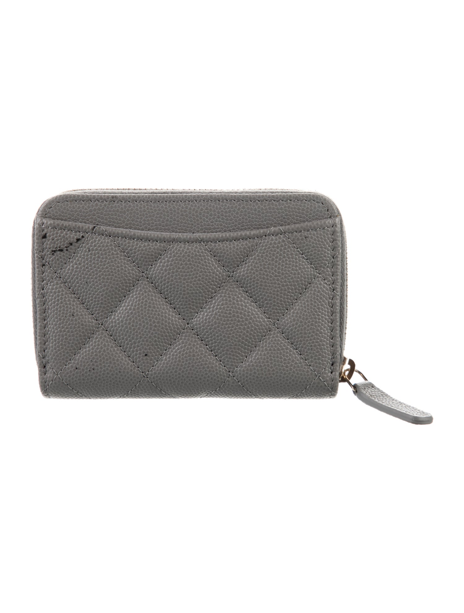 Chanel Interlocking CC Logo Compact Wallet