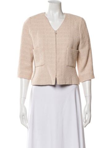 Pre-owned Chanel Vintage 1999 Evening Jacket In Pink