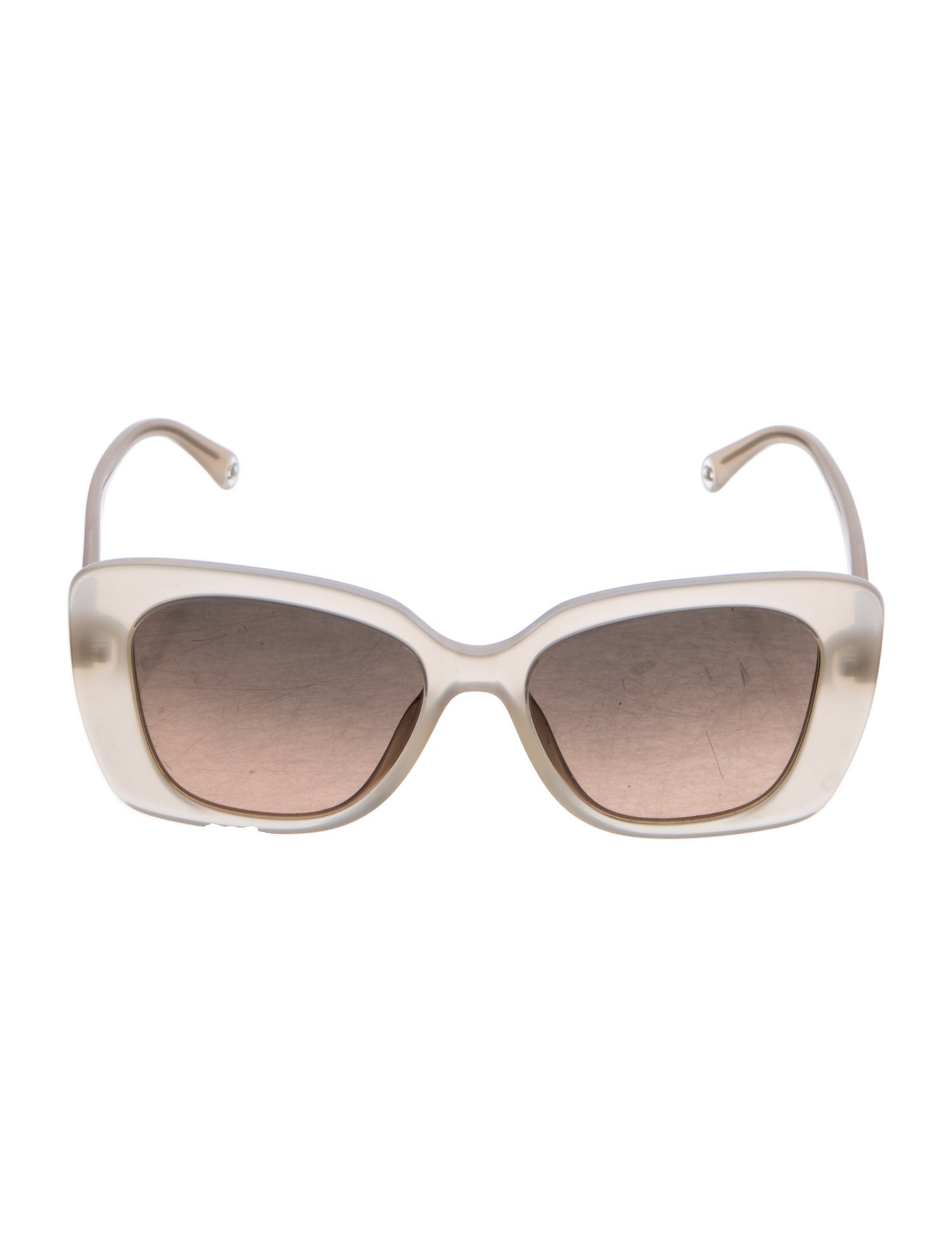 Chanel Interlocking CC Logo Oversize Sunglasses