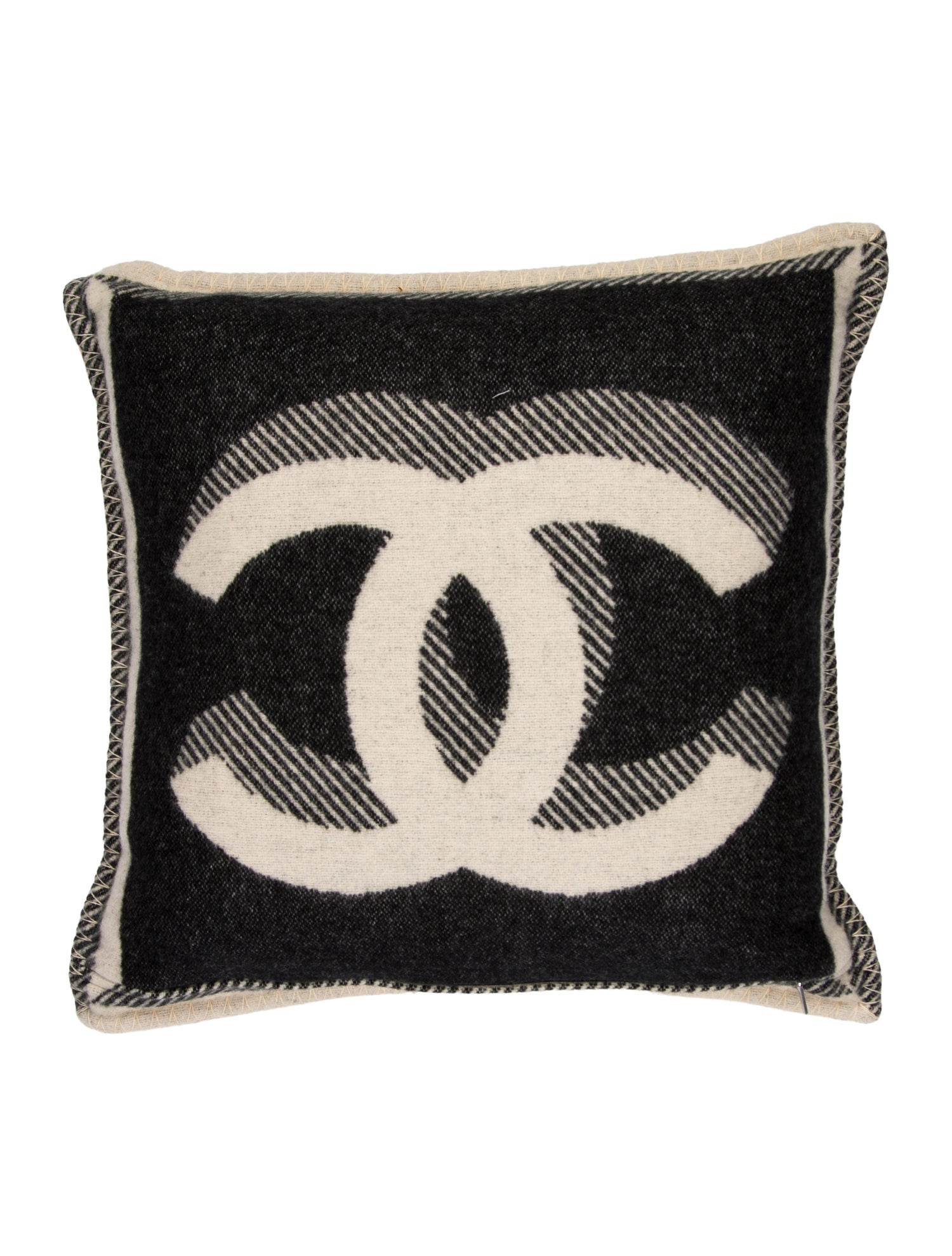 Chanel 2022 CC Throw Pillow