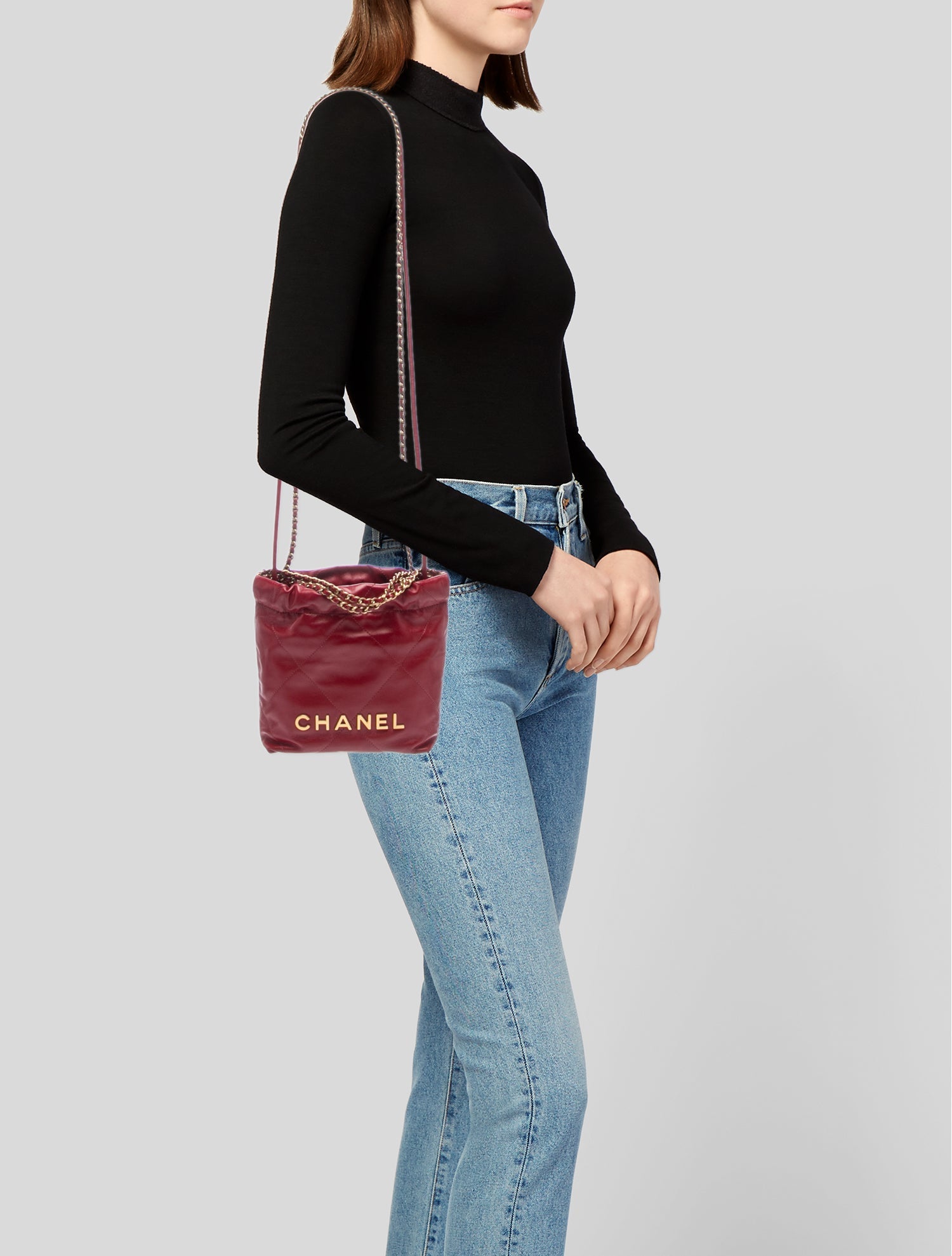 Chanel Mini 22 Hobo