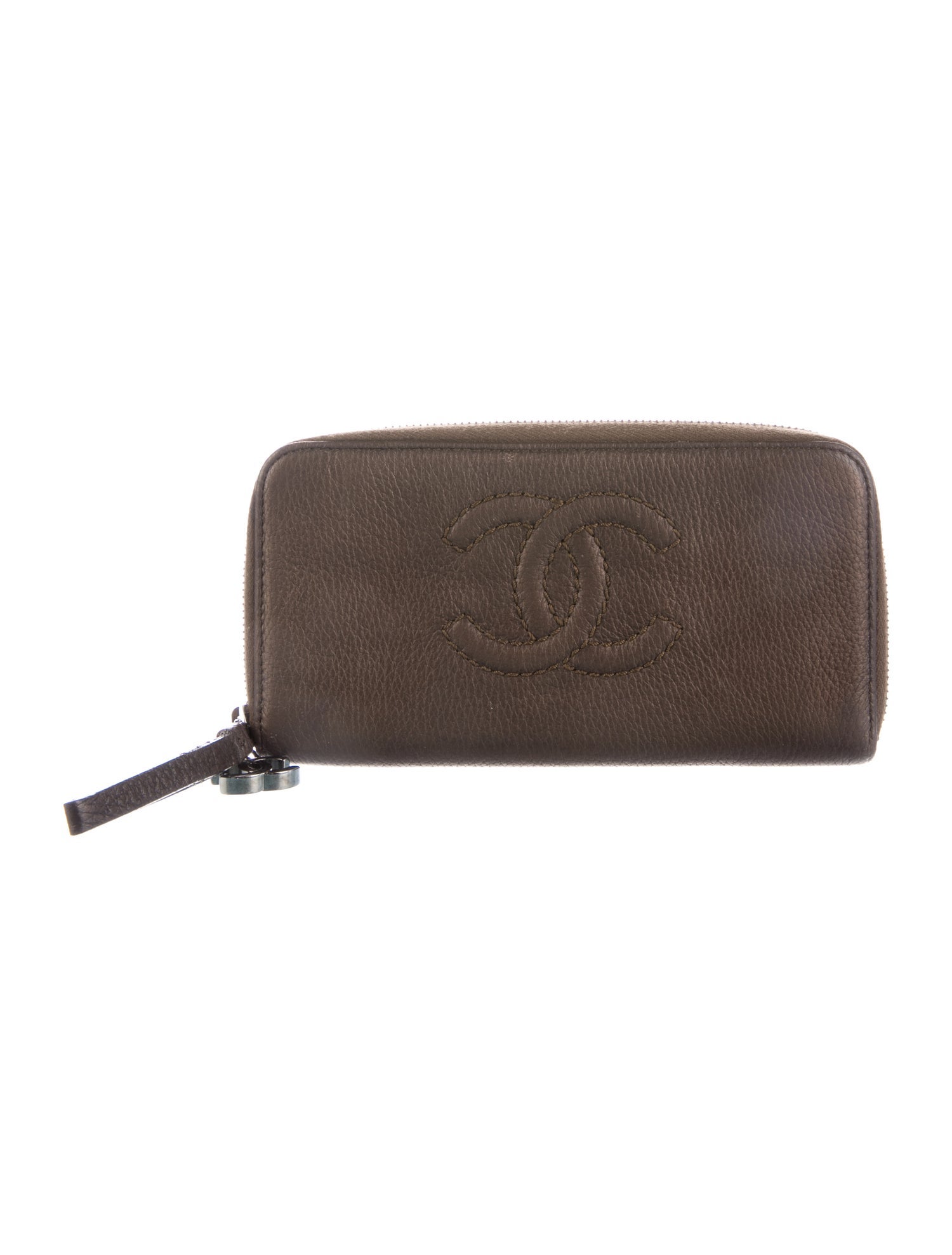Chanel 2005-2006 Interlocking CC Logo Continental Wallet