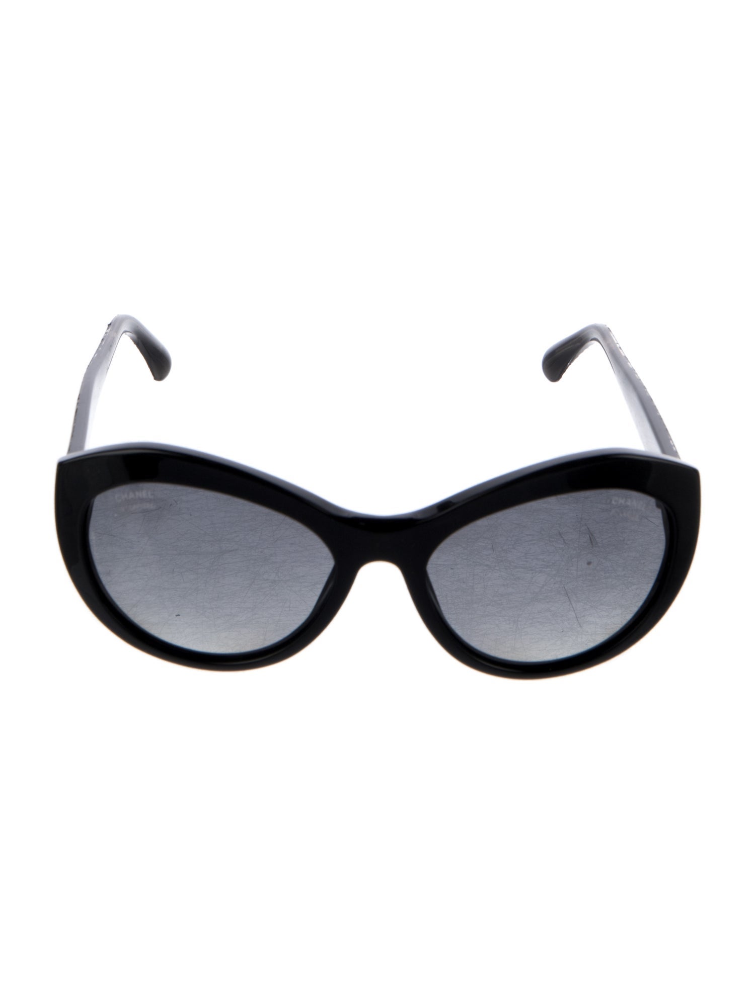 Chanel Interlocking CC Logo Cat-Eye Sunglasses