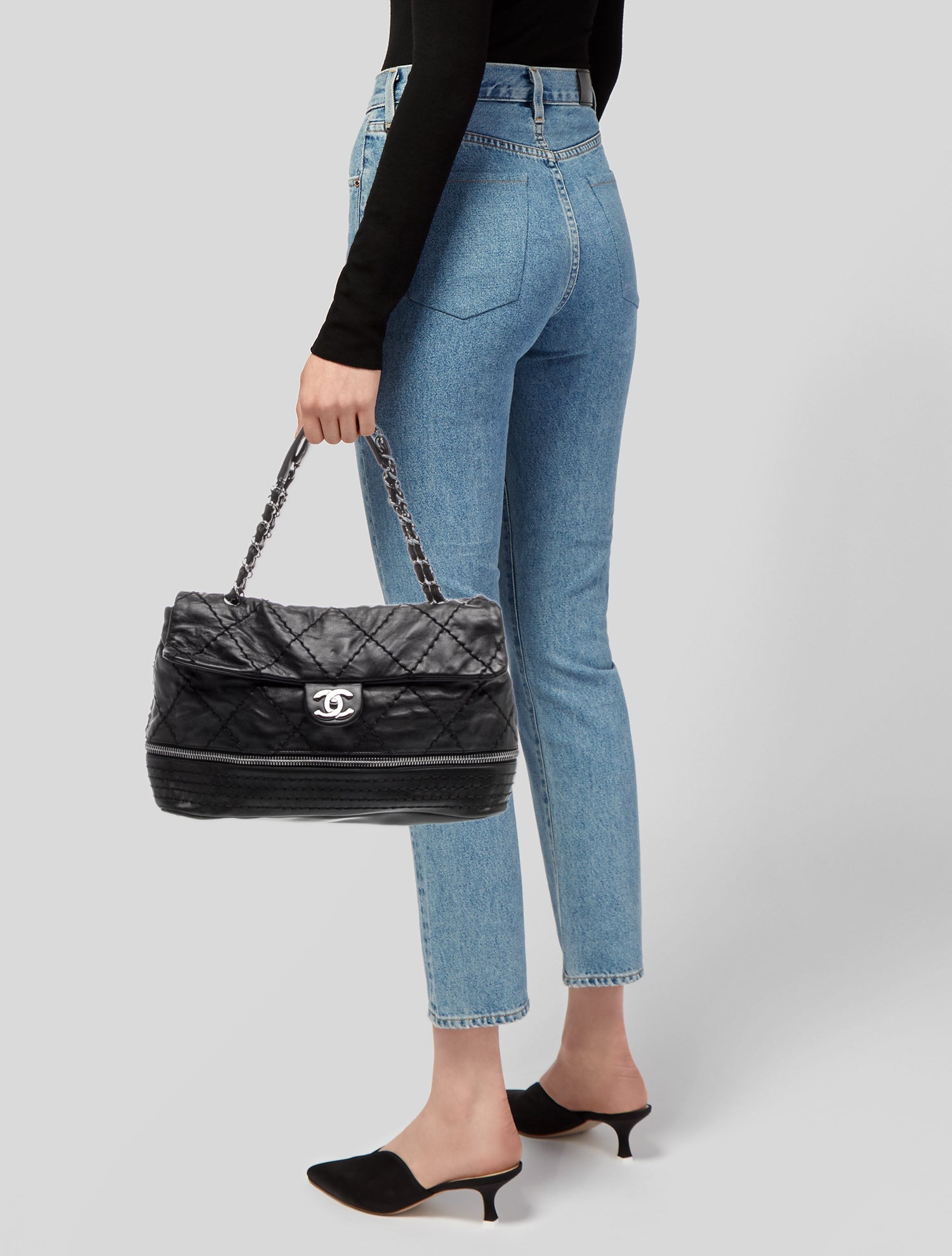 Chanel Expandable Ligne Flap Bag