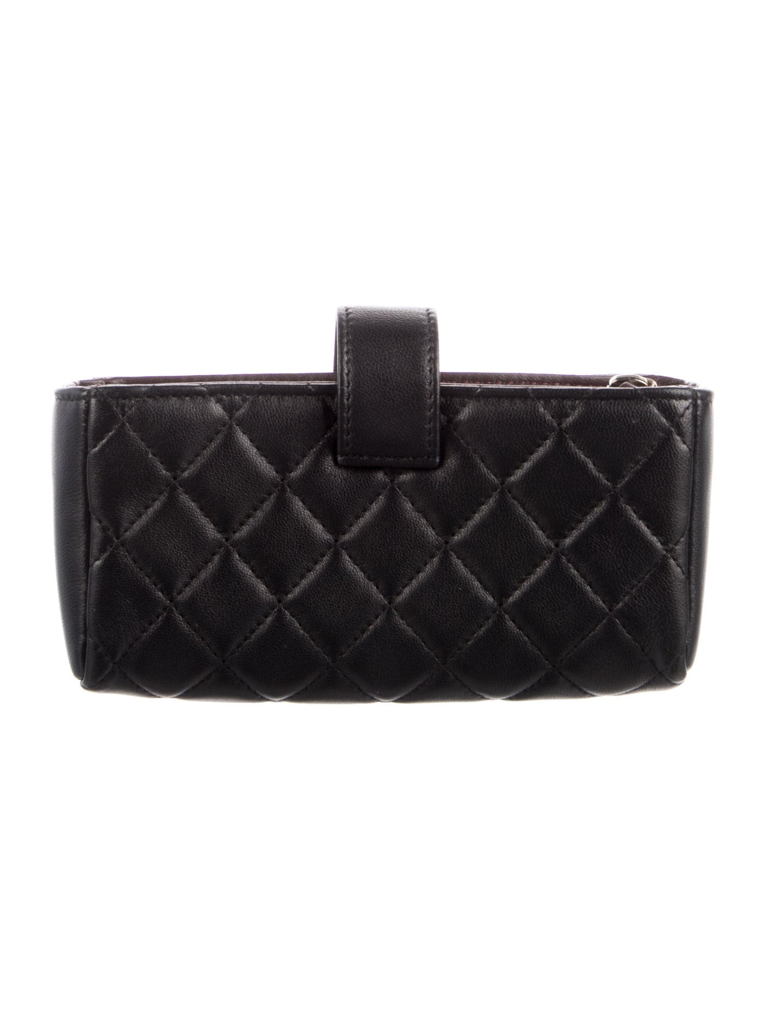 Chanel 2014 Mini Phone Holder Clutch French Purse