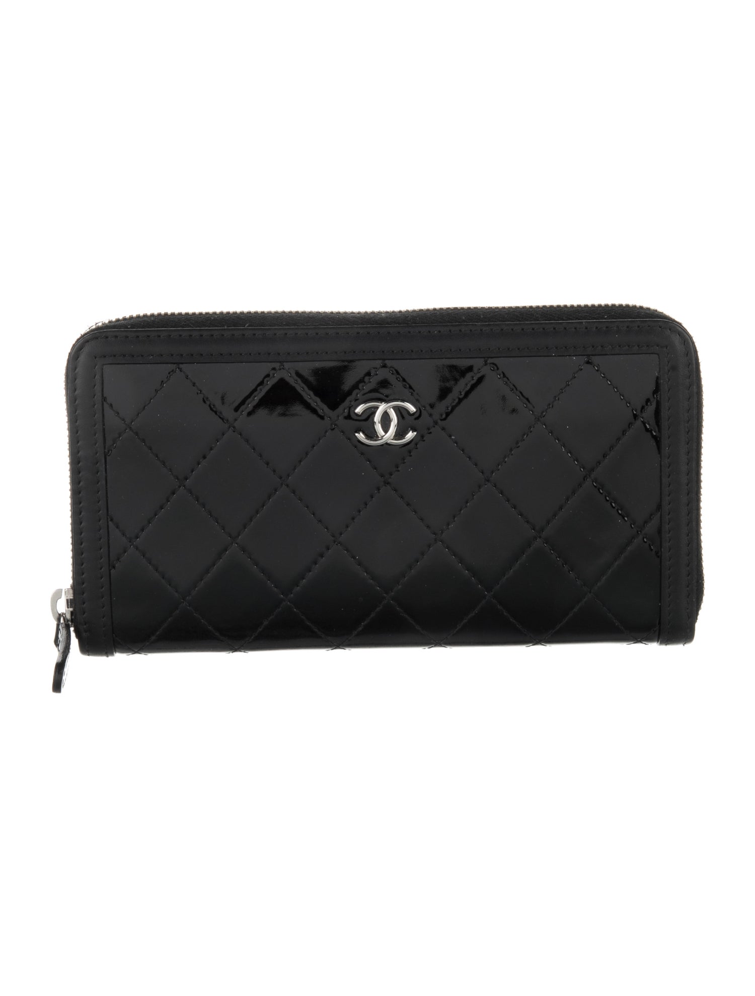 Chanel 2014-2015 Interlocking CC Logo Continental Wallet