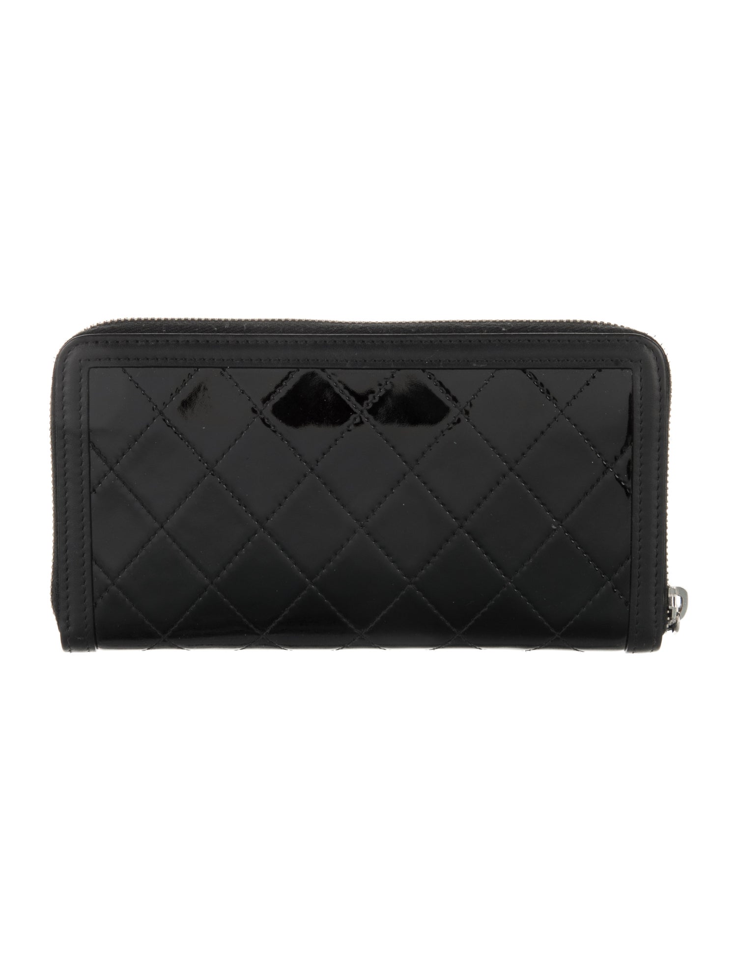 Chanel 2014-2015 Interlocking CC Logo Continental Wallet