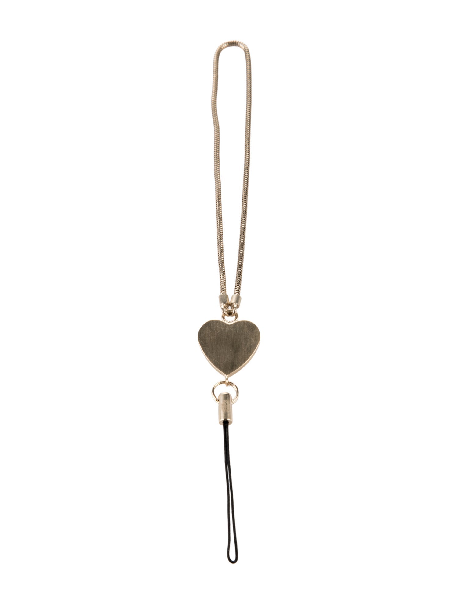 Chanel Vintage No. 5 Heart Phone Charm
