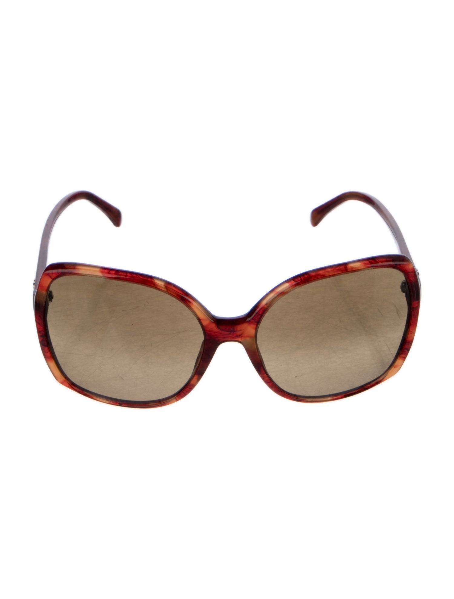 Chanel Interlocking CC Logo Oversize Sunglasses