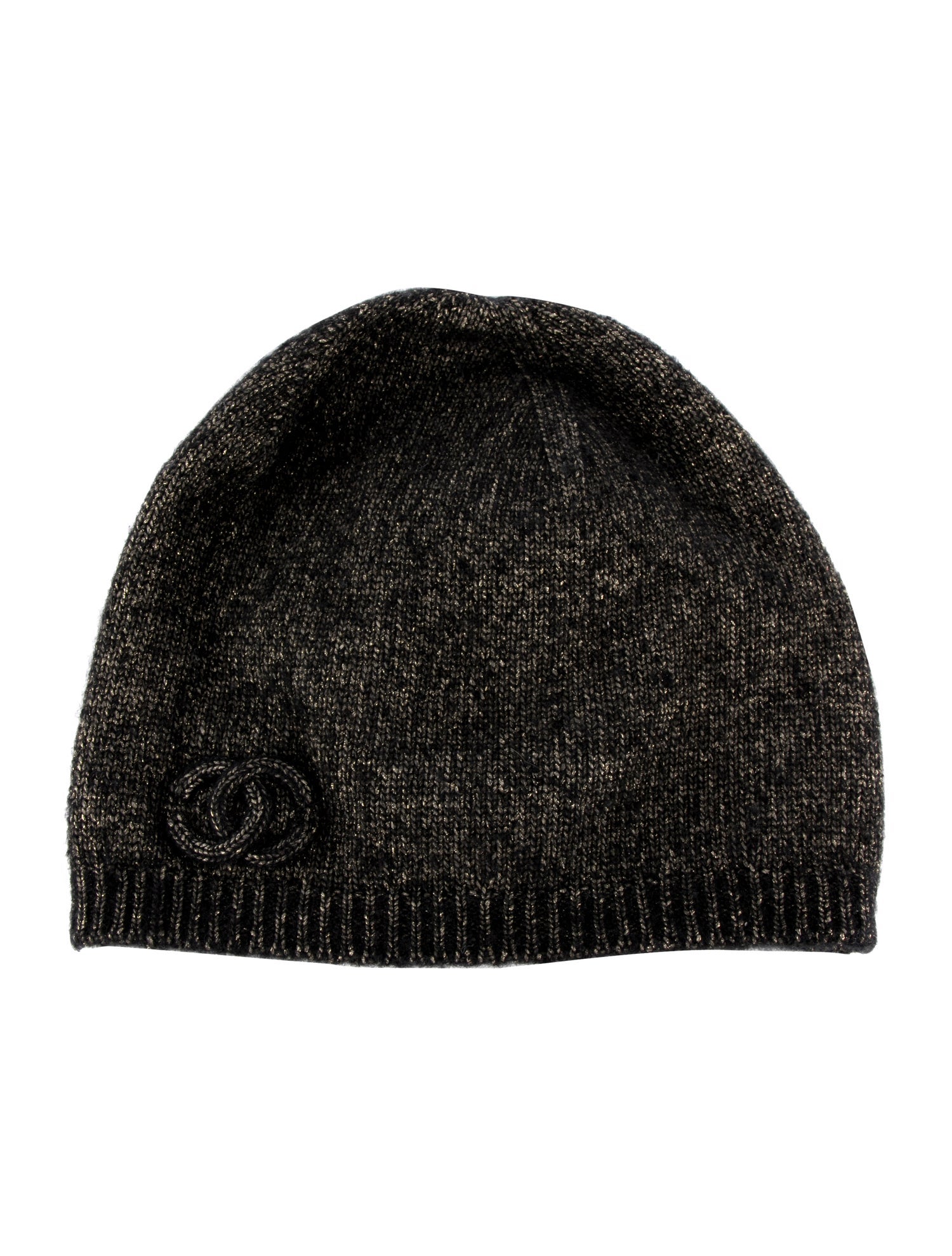 Chanel CC Knit Beanie