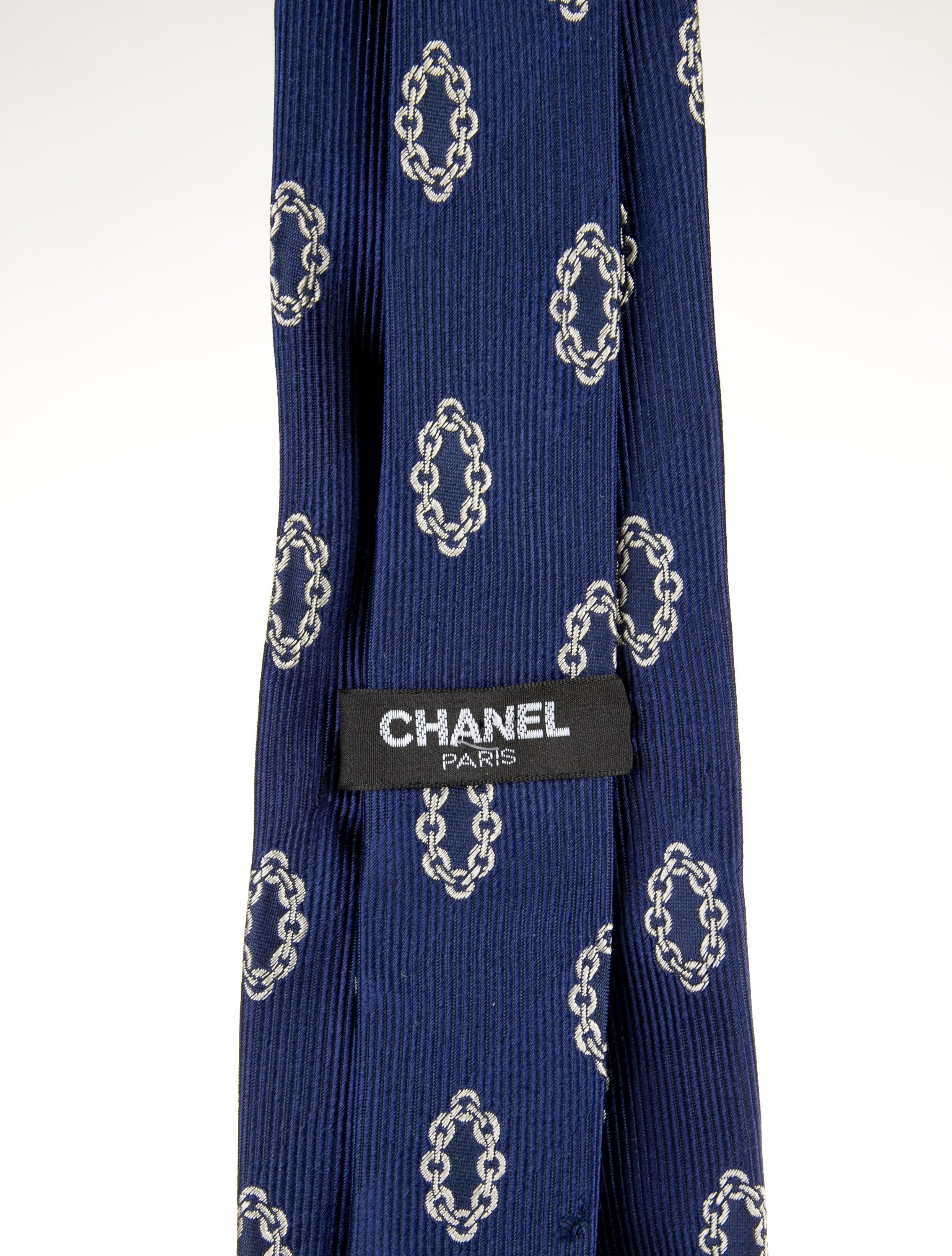 Chanel Vintage Silk Tie