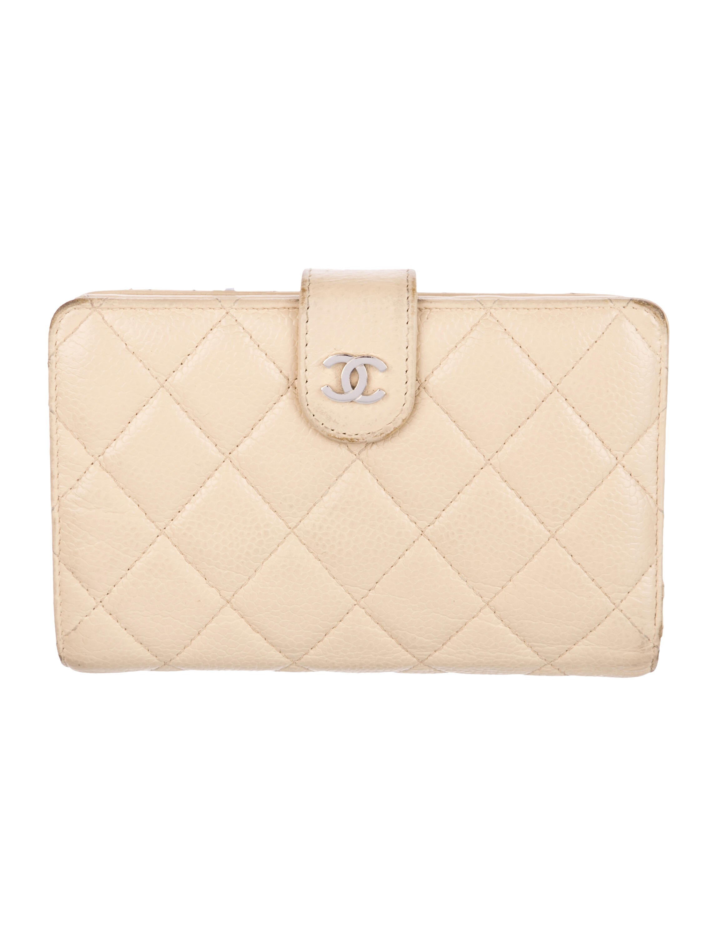 Chanel 2012 Interlocking CC Logo French Purse