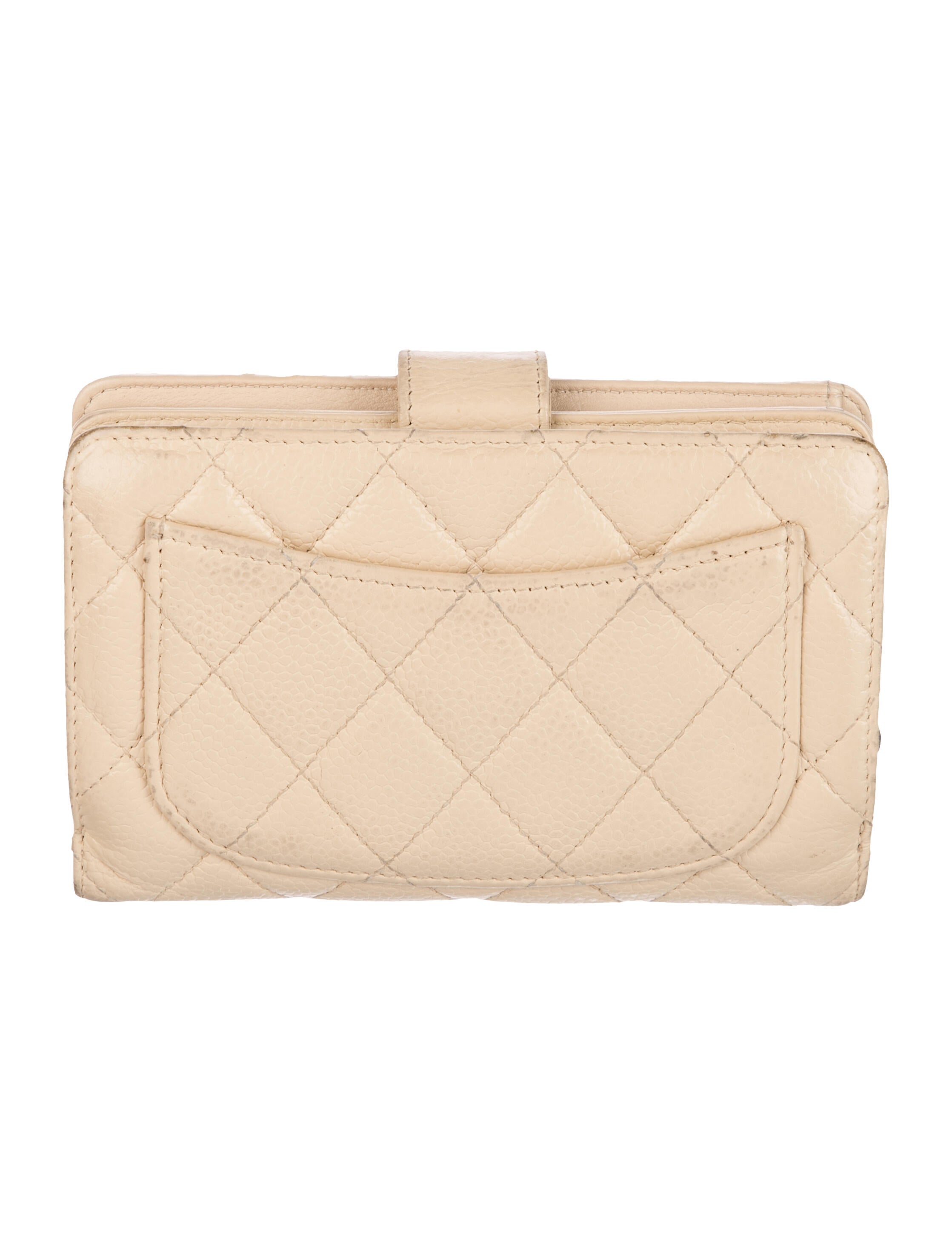 Chanel 2012 Interlocking CC Logo French Purse