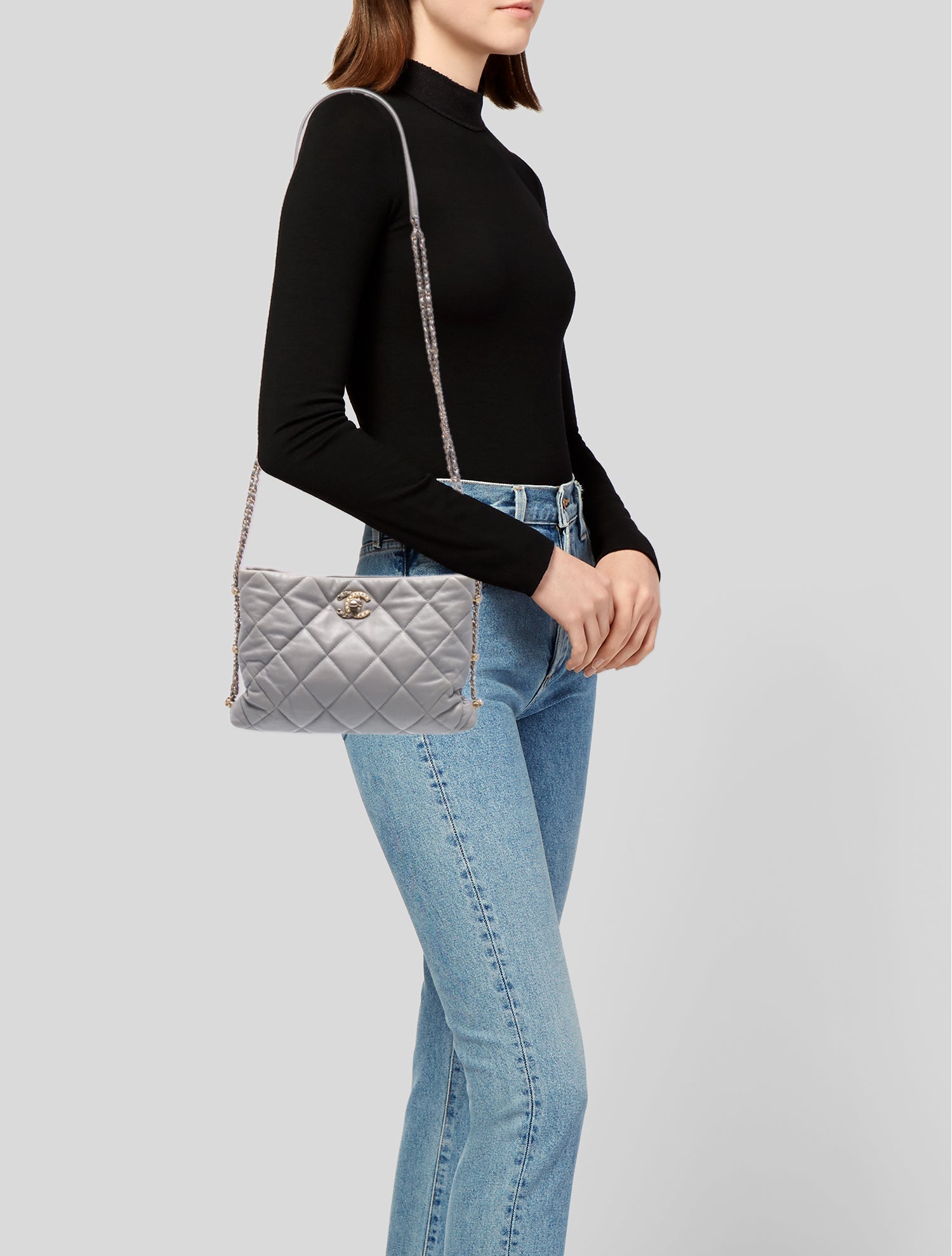 Chanel Quilted Crush on Chains Hobo