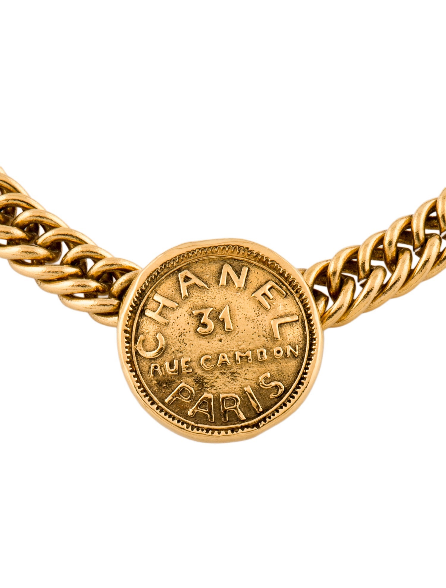 Chanel Vintage 31 Rue Cambon Collar Necklace