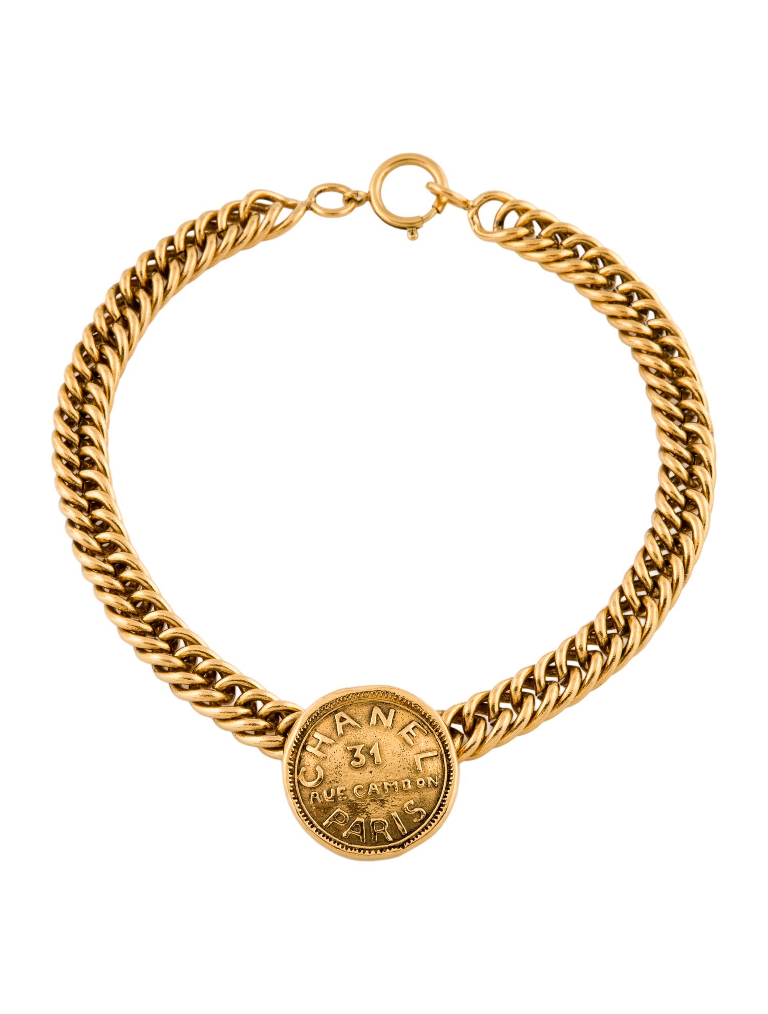 Chanel Vintage 31 Rue Cambon Collar Necklace