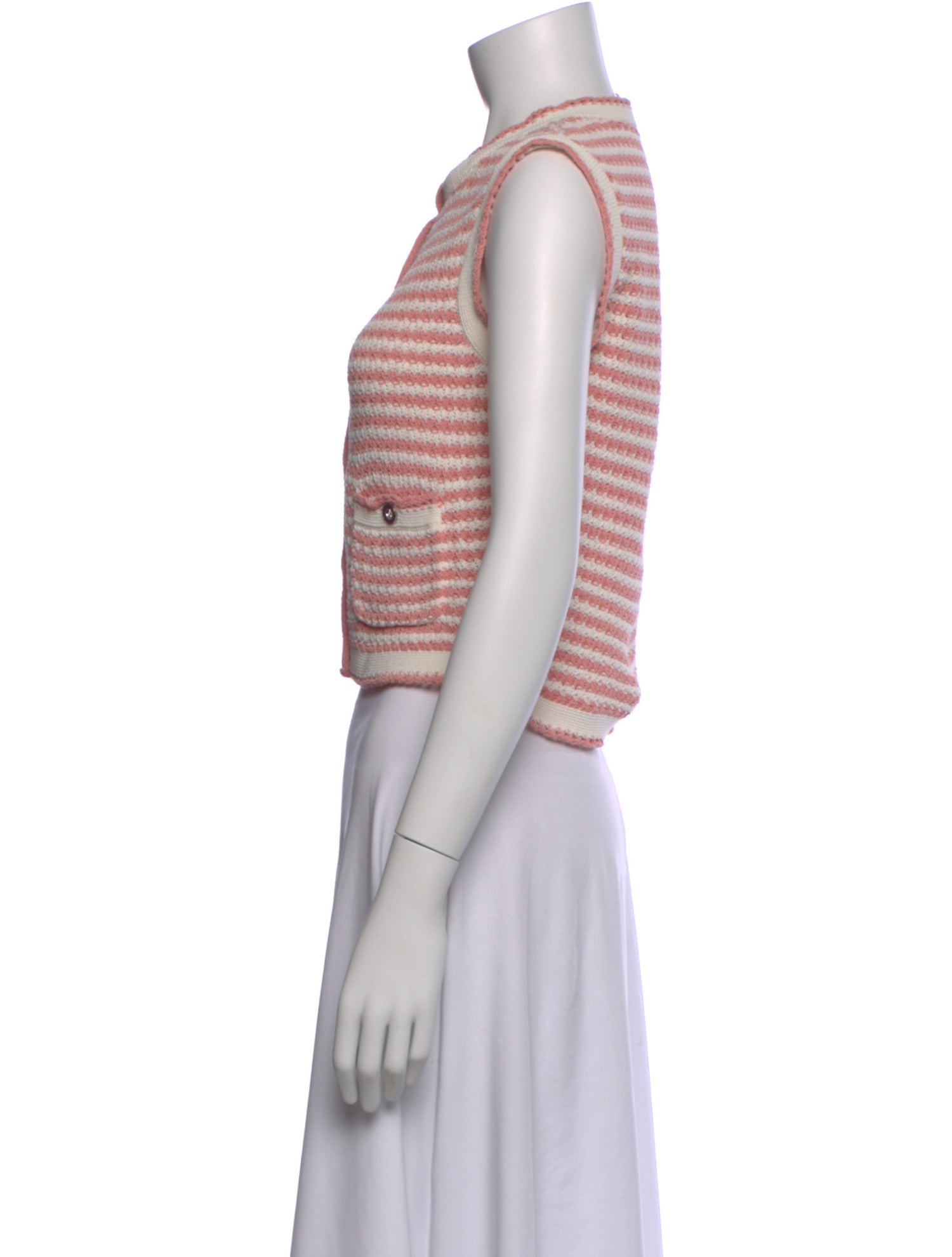 Chanel 2022 Striped Top