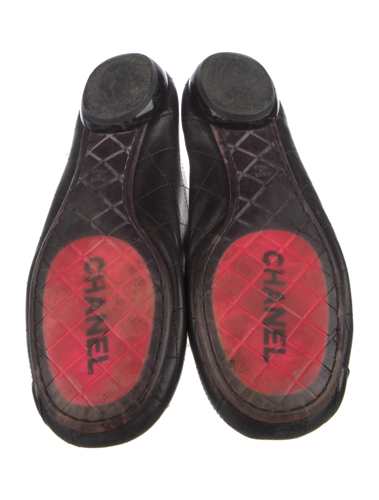 Chanel Vintage Ligne Cambon Mary Jane Flats - Black Flats, Shoes