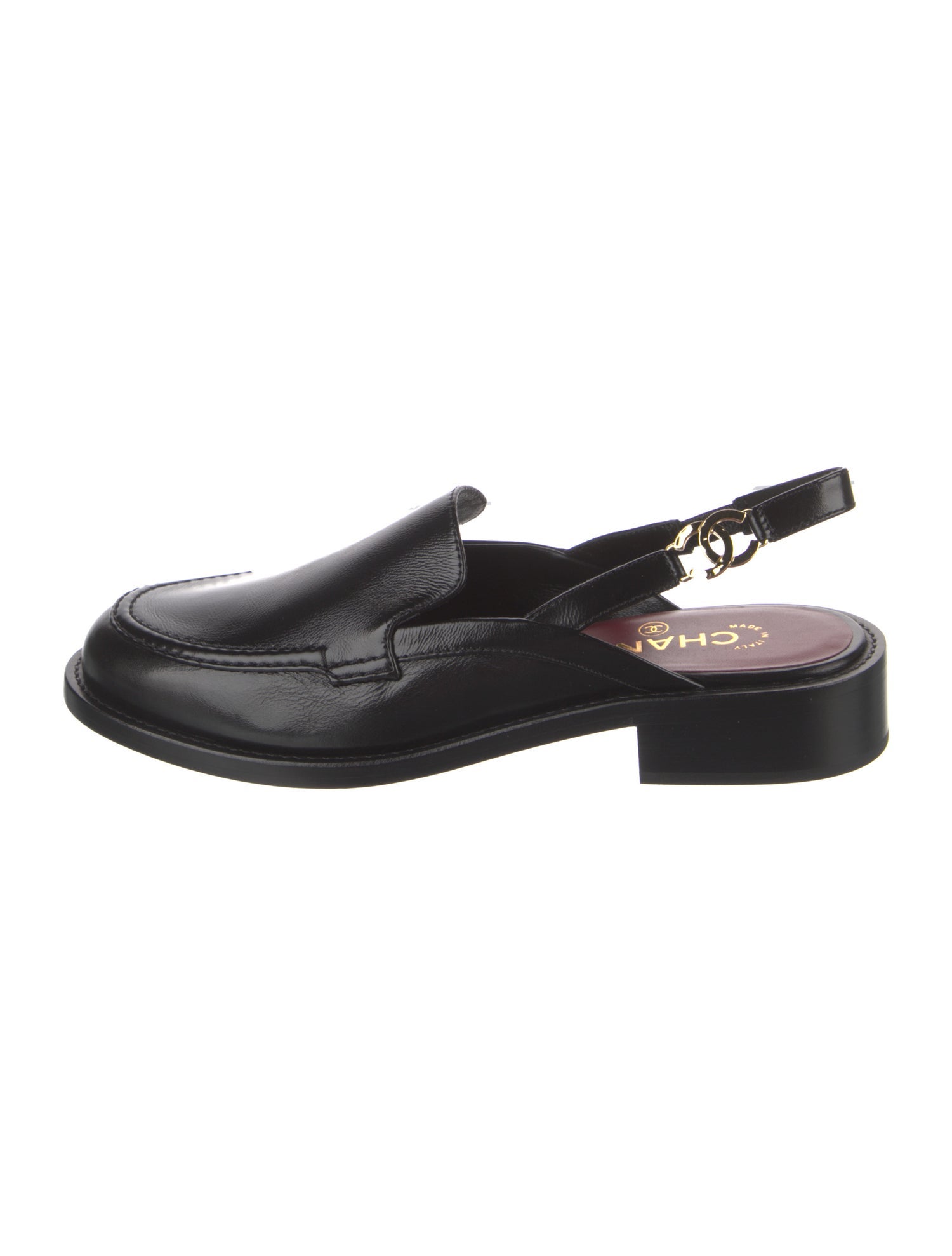 Chanel 2026 Interlocking CC Logo Slingback Flats