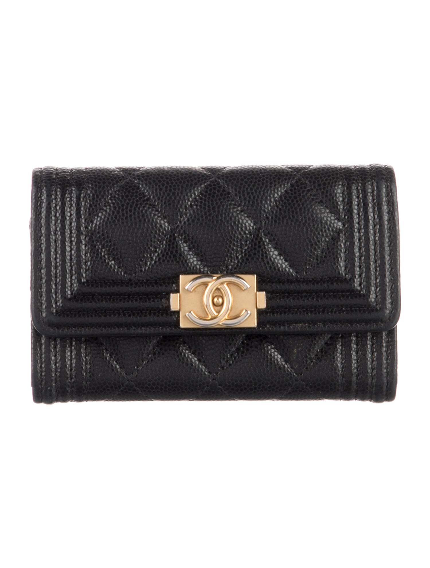 Chanel 2021 Interlocking CC Logo Card Holder