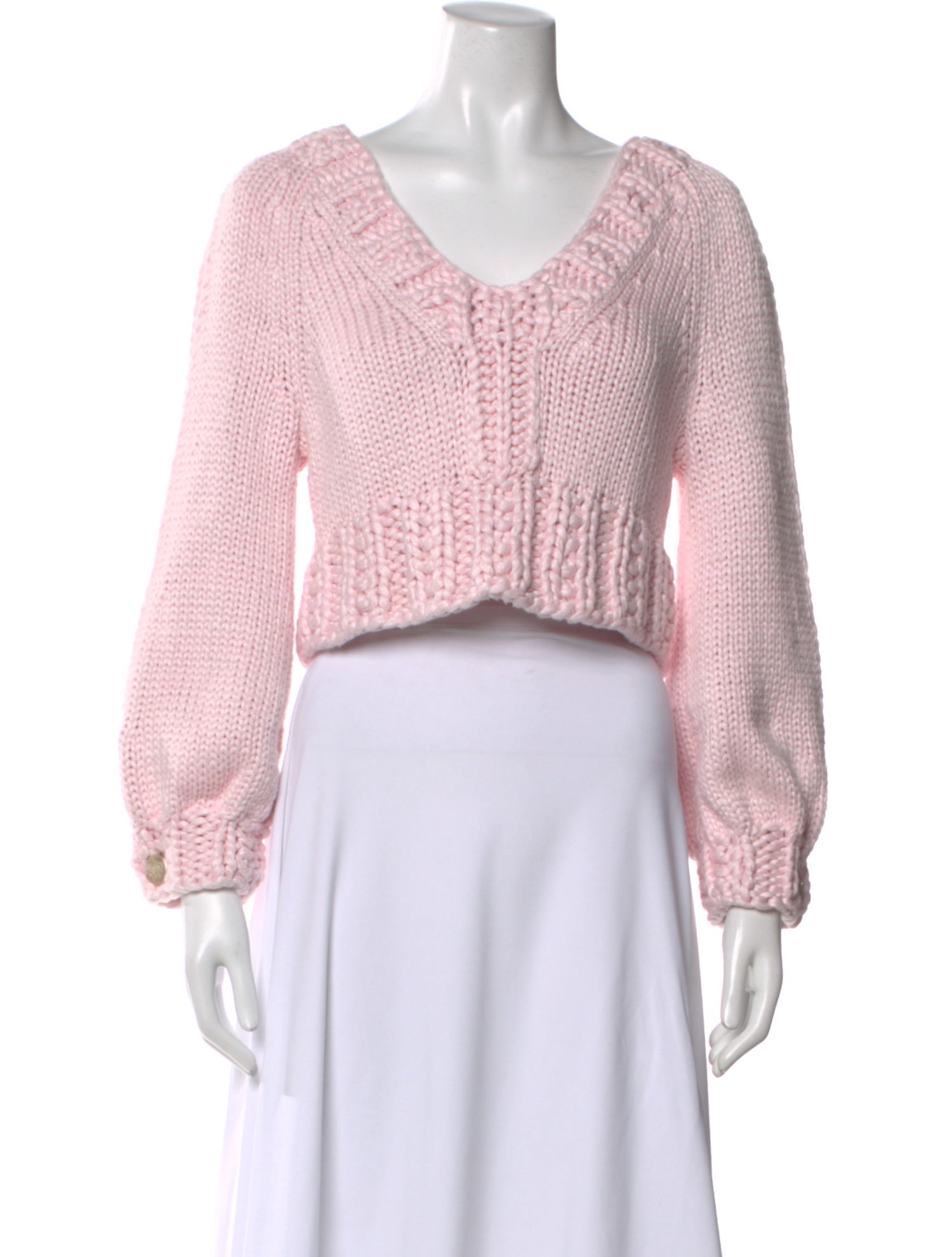 Chanel 2022 V-Neck Sweater