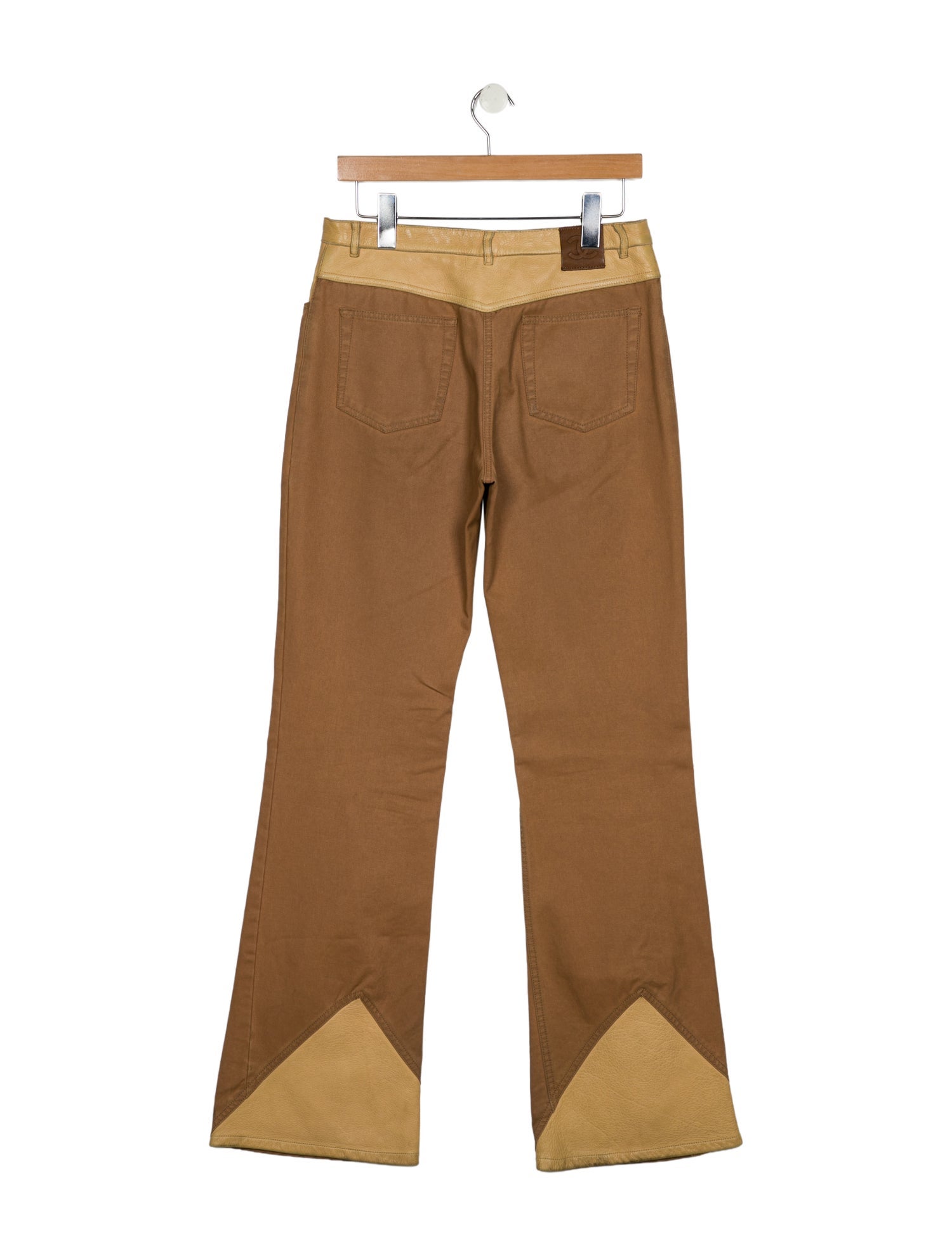 Chanel Vintage Wide Leg Jeans