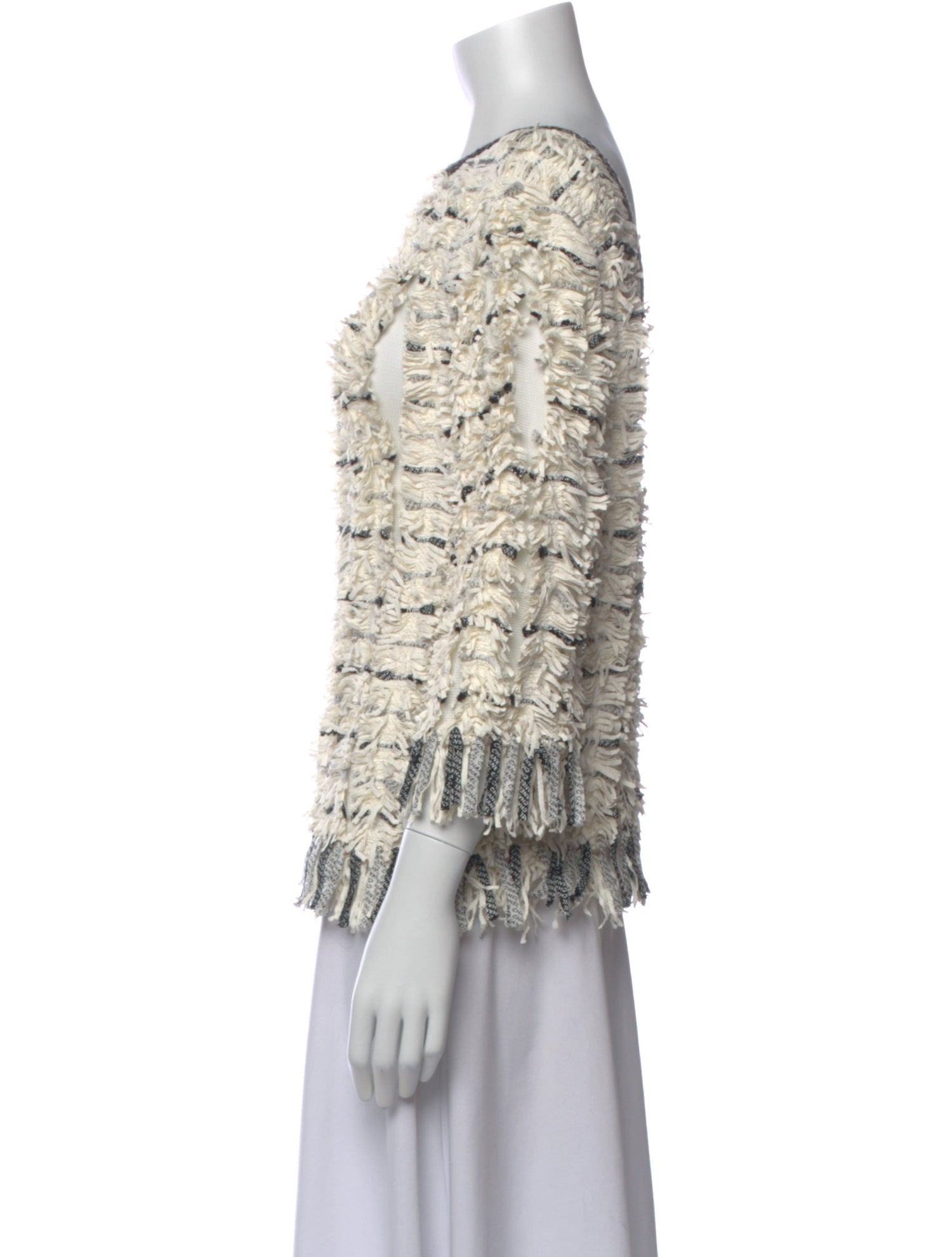 Chanel 2018 Printed Sweater w/ Tags