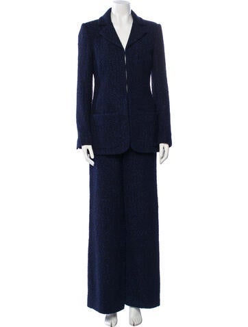 Pre-owned Chanel 2016 Airlines Pantsuit In Blue