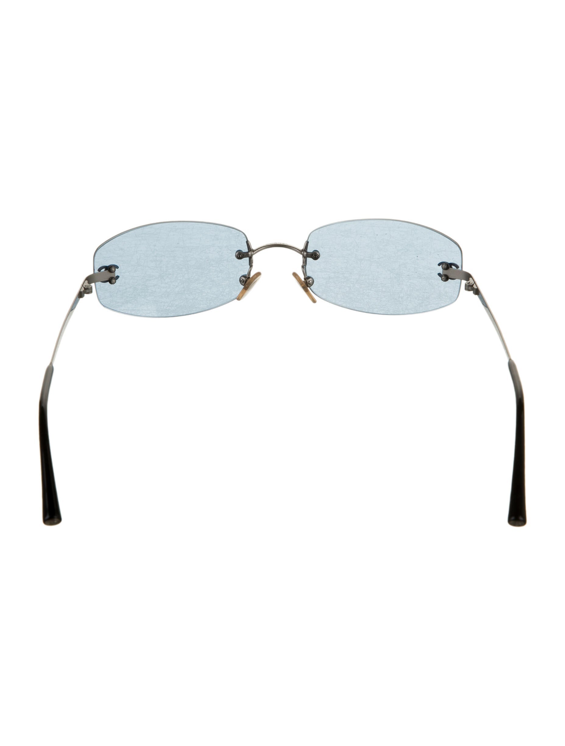 Chanel Interlocking CC Logo Aviator Sunglasses