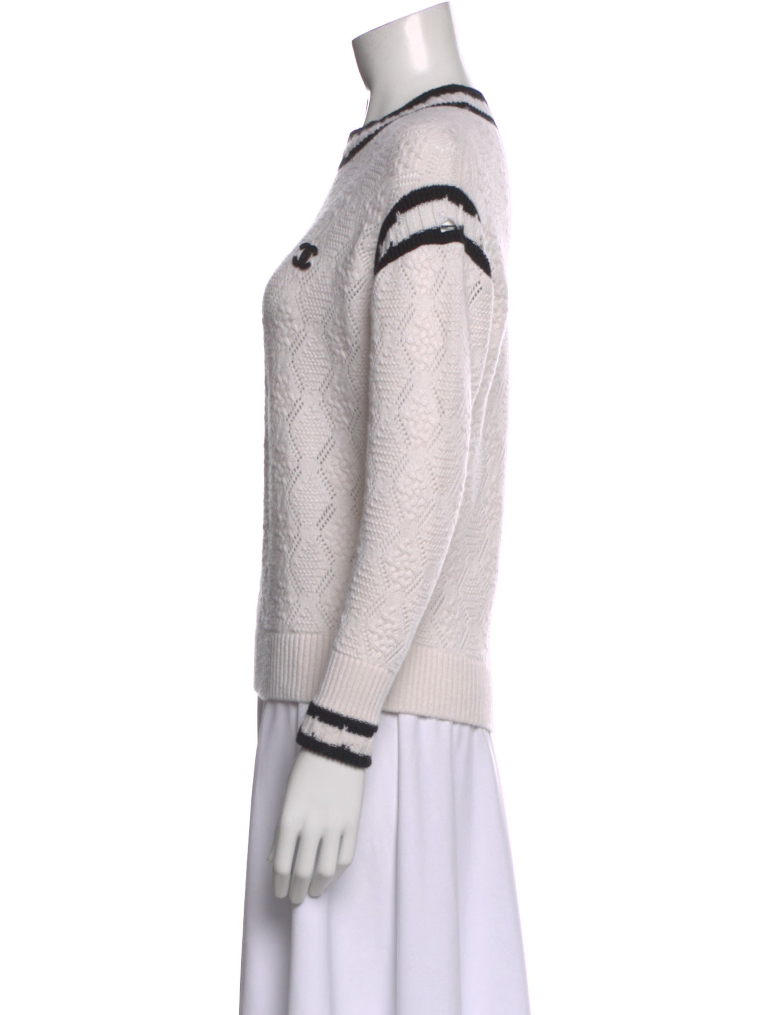 Chanel 2022 Printed Sweater