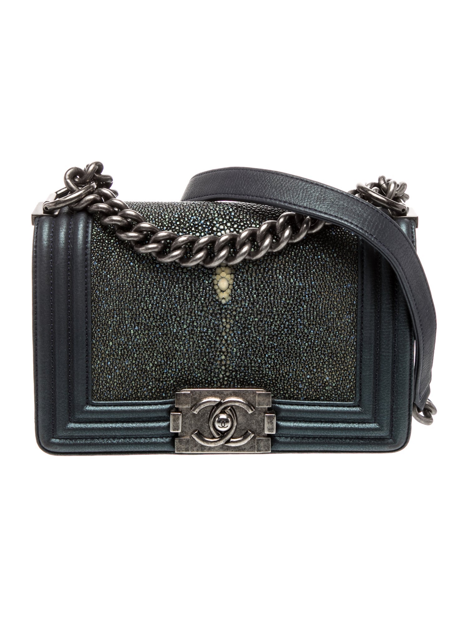 Chanel Small Galuchat Boy Bag