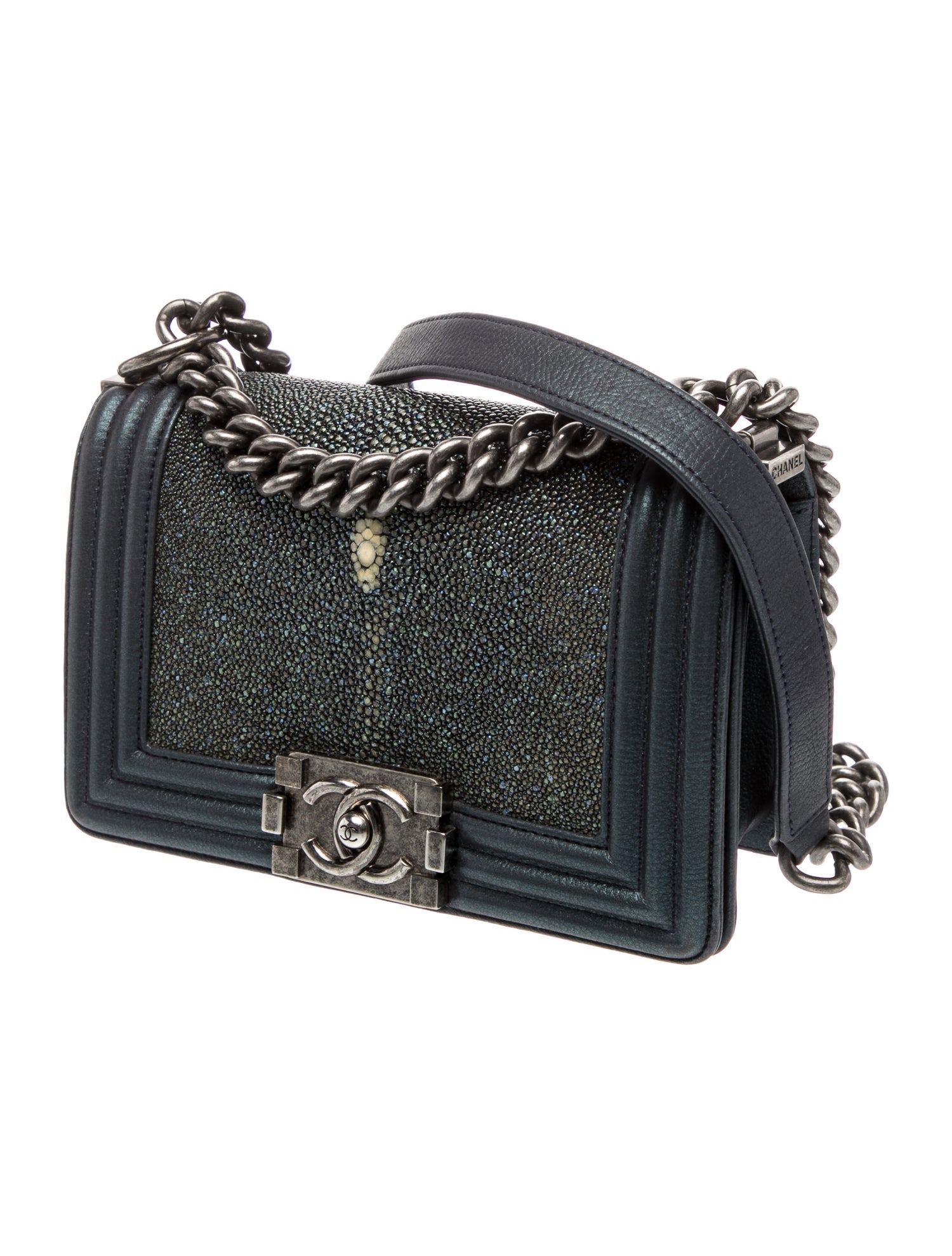 Chanel Small Galuchat Boy Bag